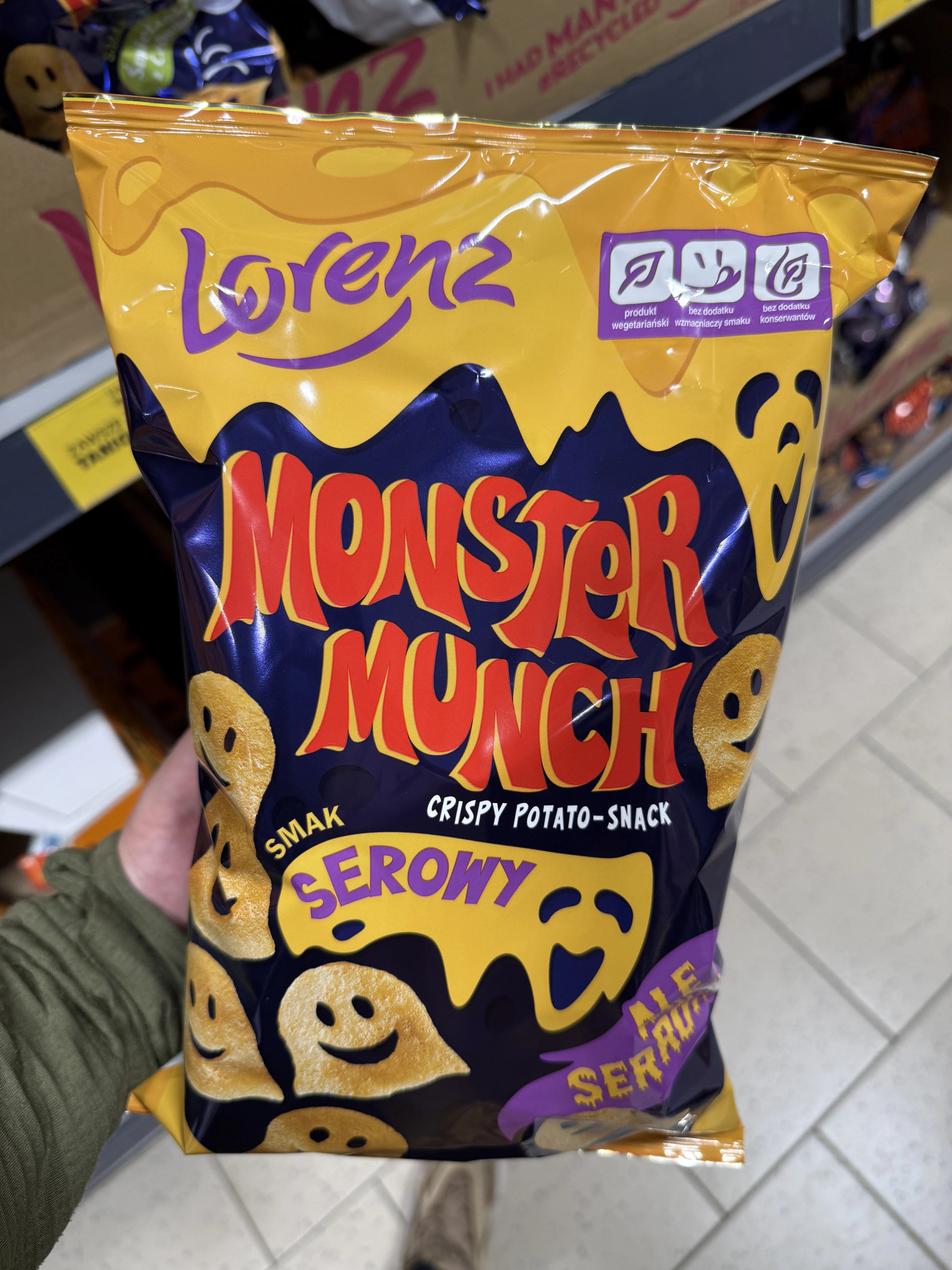Monster Munch Ale Serror chrupki serowe | 100g
