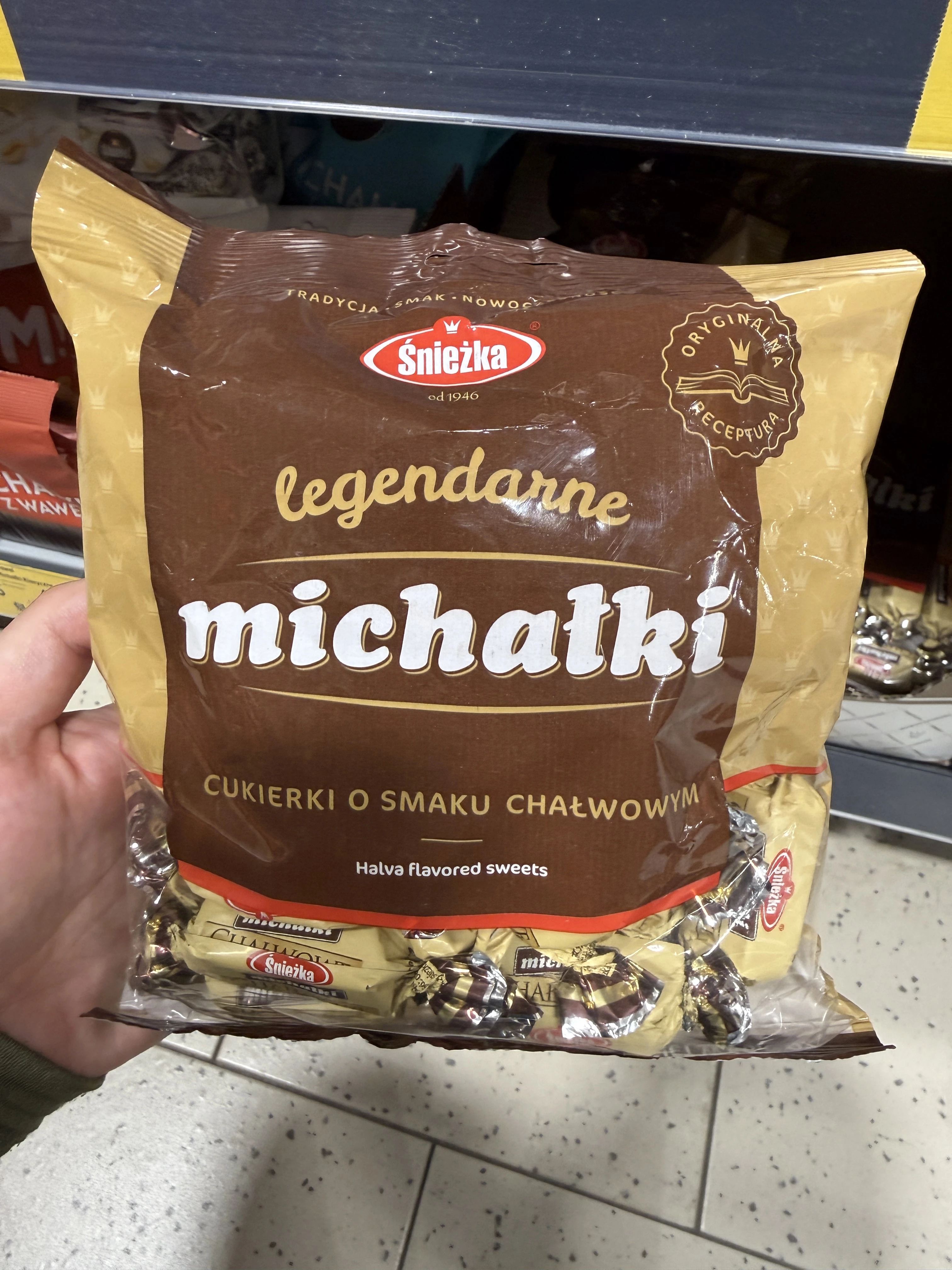 Śnieżka Michałki Chałwowe | 250g