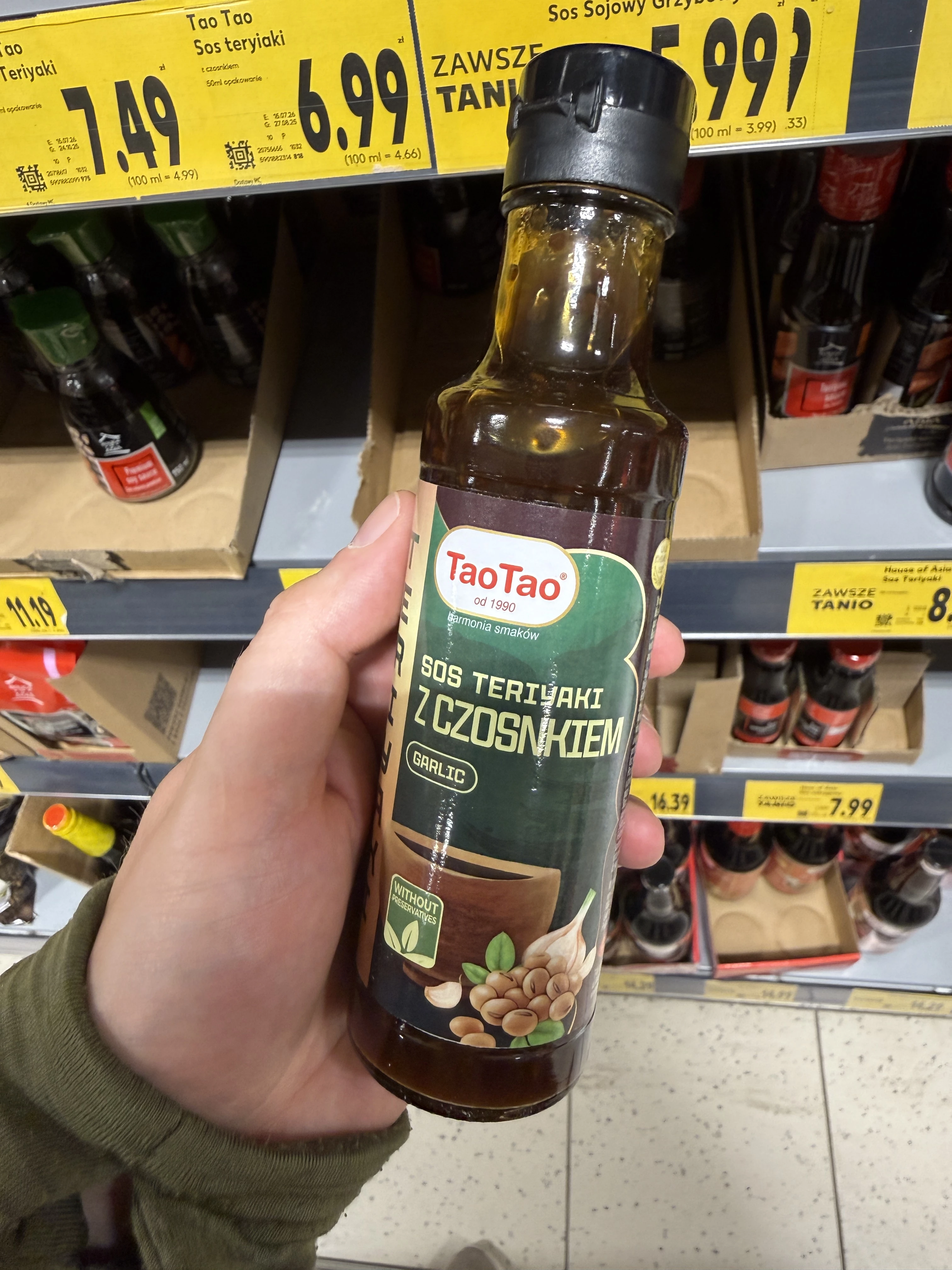 Tao Tao Sos Teriyaki z Czosnkiem | 150ml
