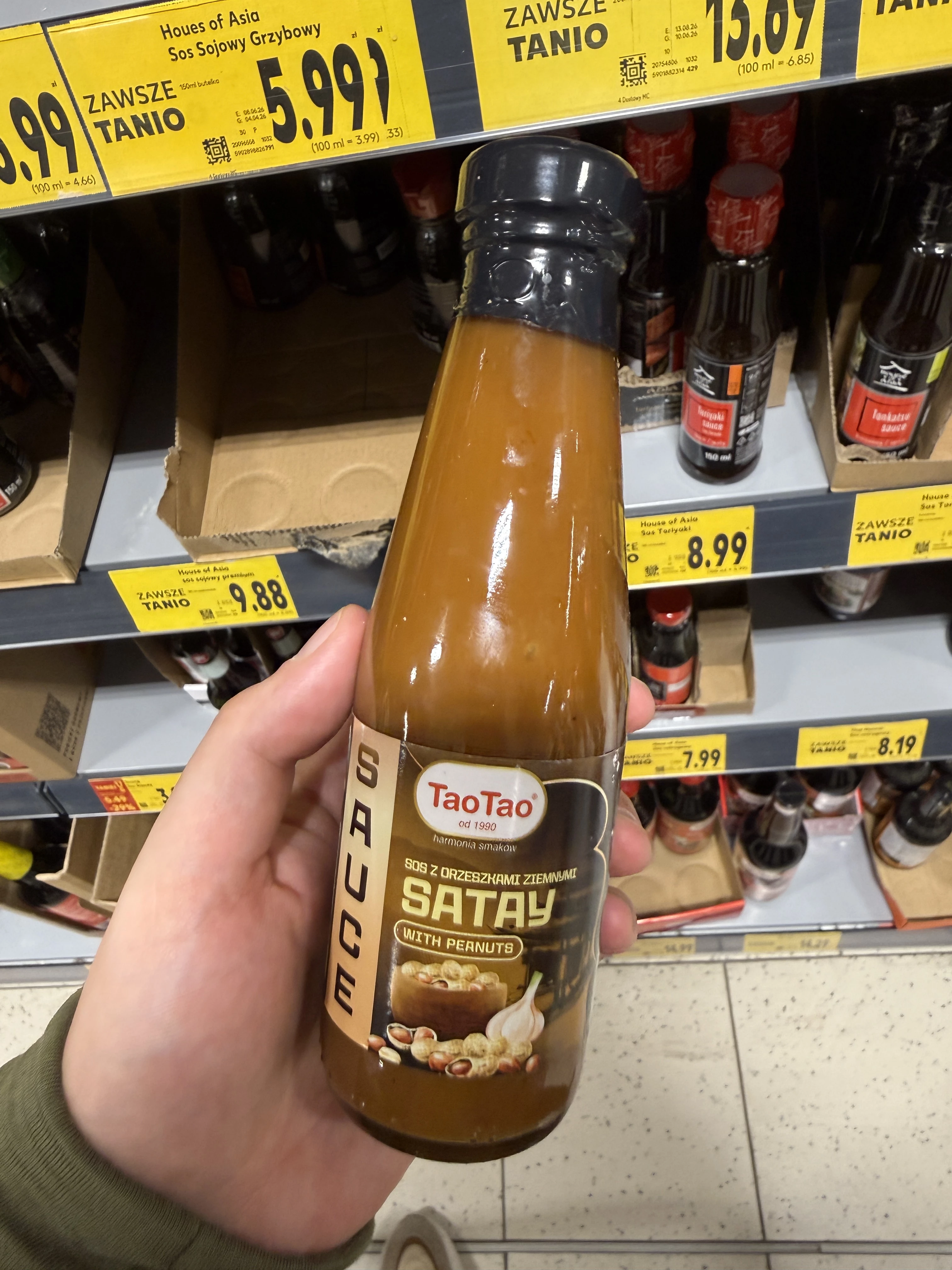 TaoTao Sos Satay z orzeszkami ziemnymi | 200ml