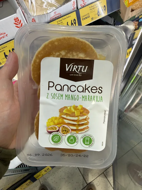 Virtu Pancakes z sosem mango-marakuja | 180g