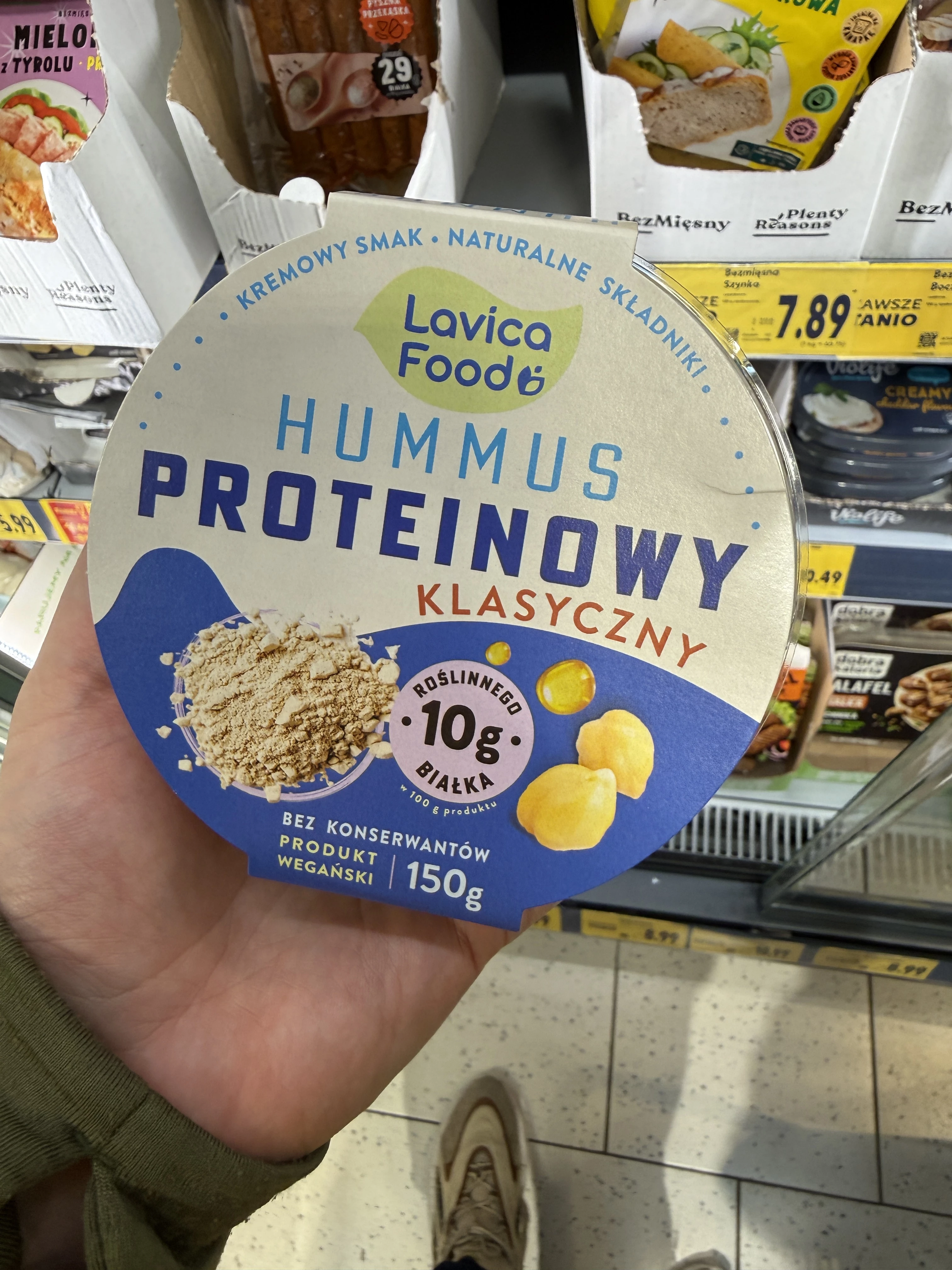 Lavica Food Hummus Proteinowy Klasyczny | 150g