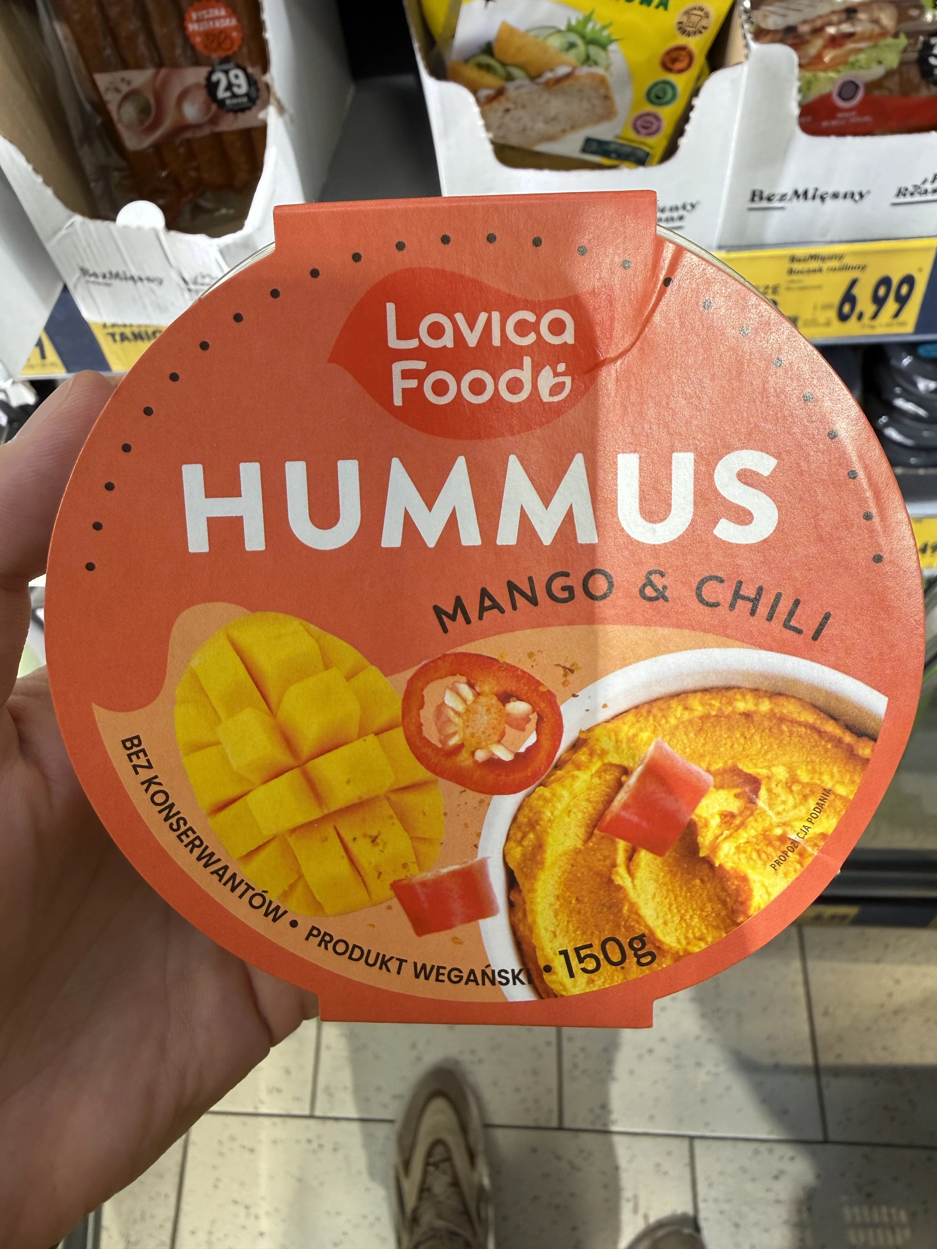Lavica Food Hummus Mango i Chili | 150g