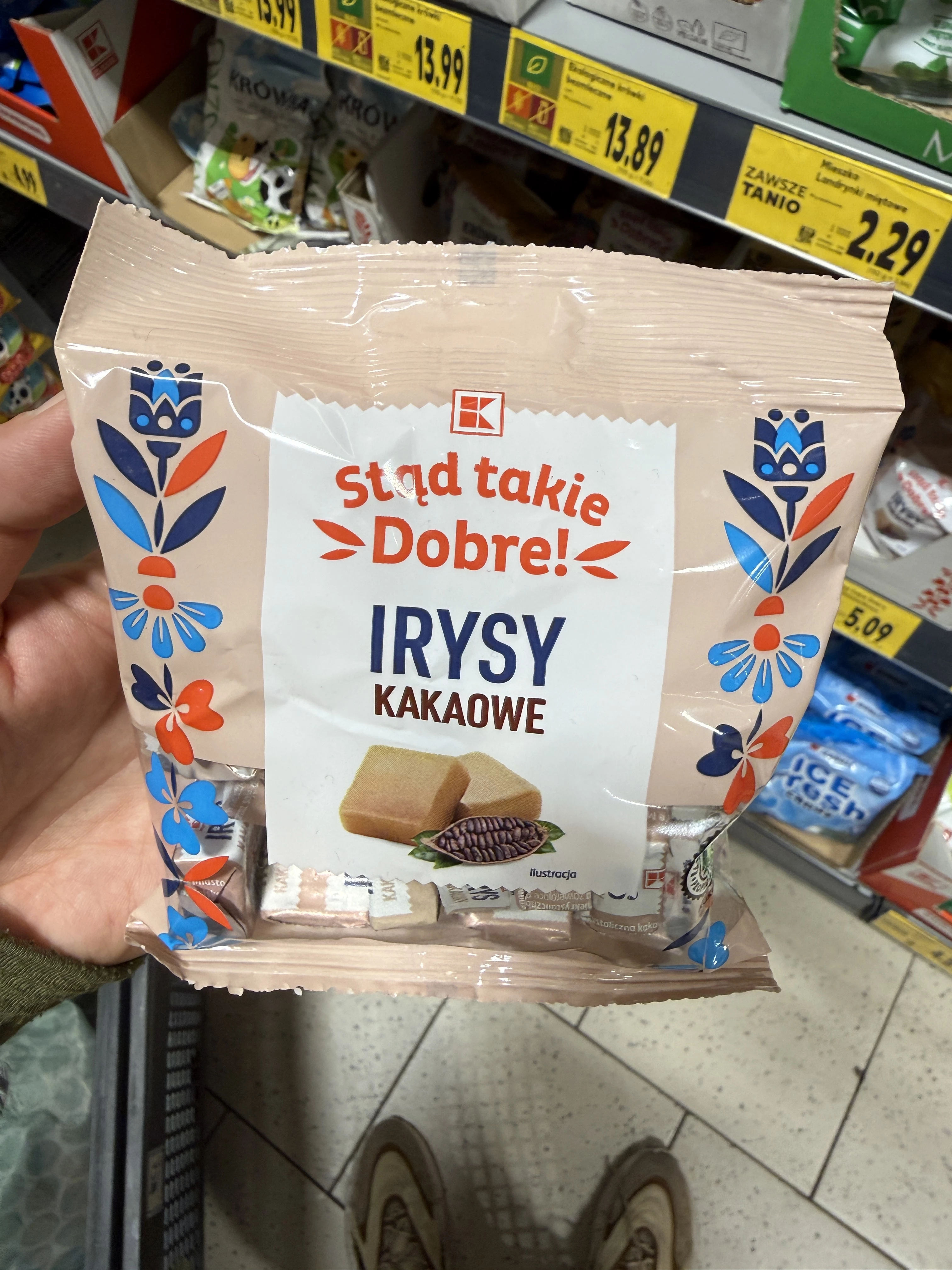 Cukierki irysy kakaowe K-classic Stąd takie Dobre! | 150g