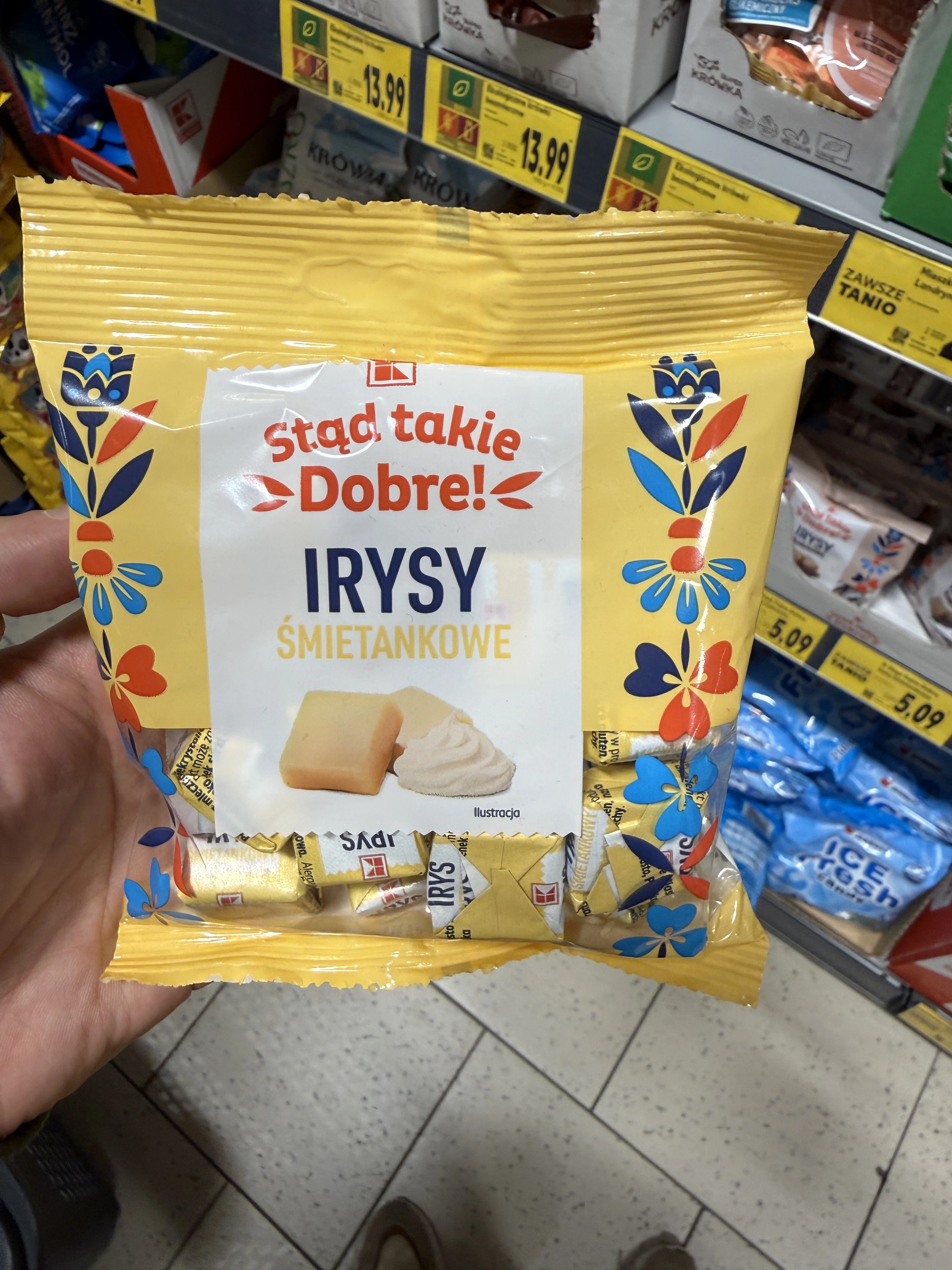 Cukierki irysy śmietankowe K-Classic Stąd Takie Dobre! | 150g