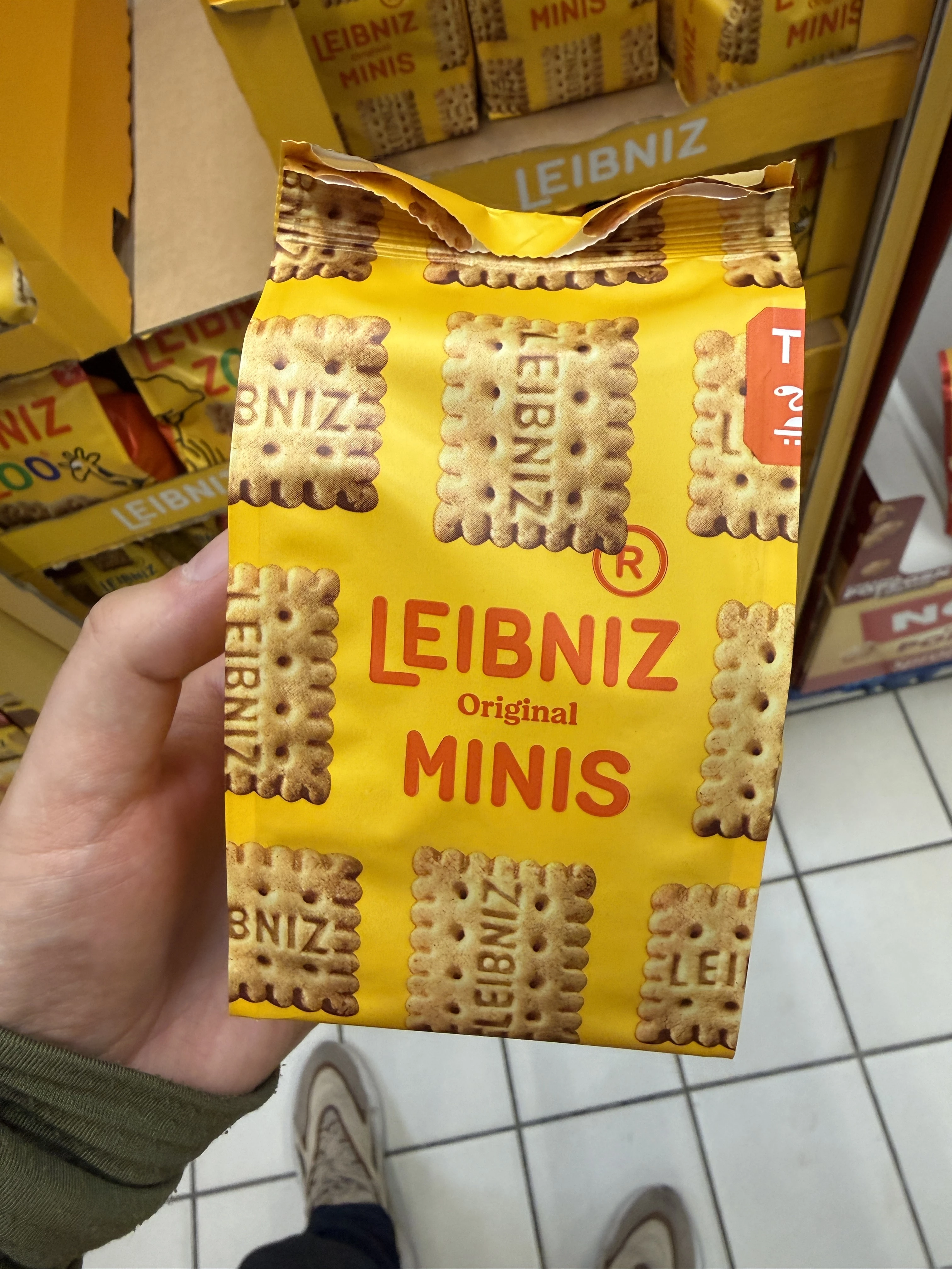 Leibniz Original Minis Herbatniki maślane | 120g