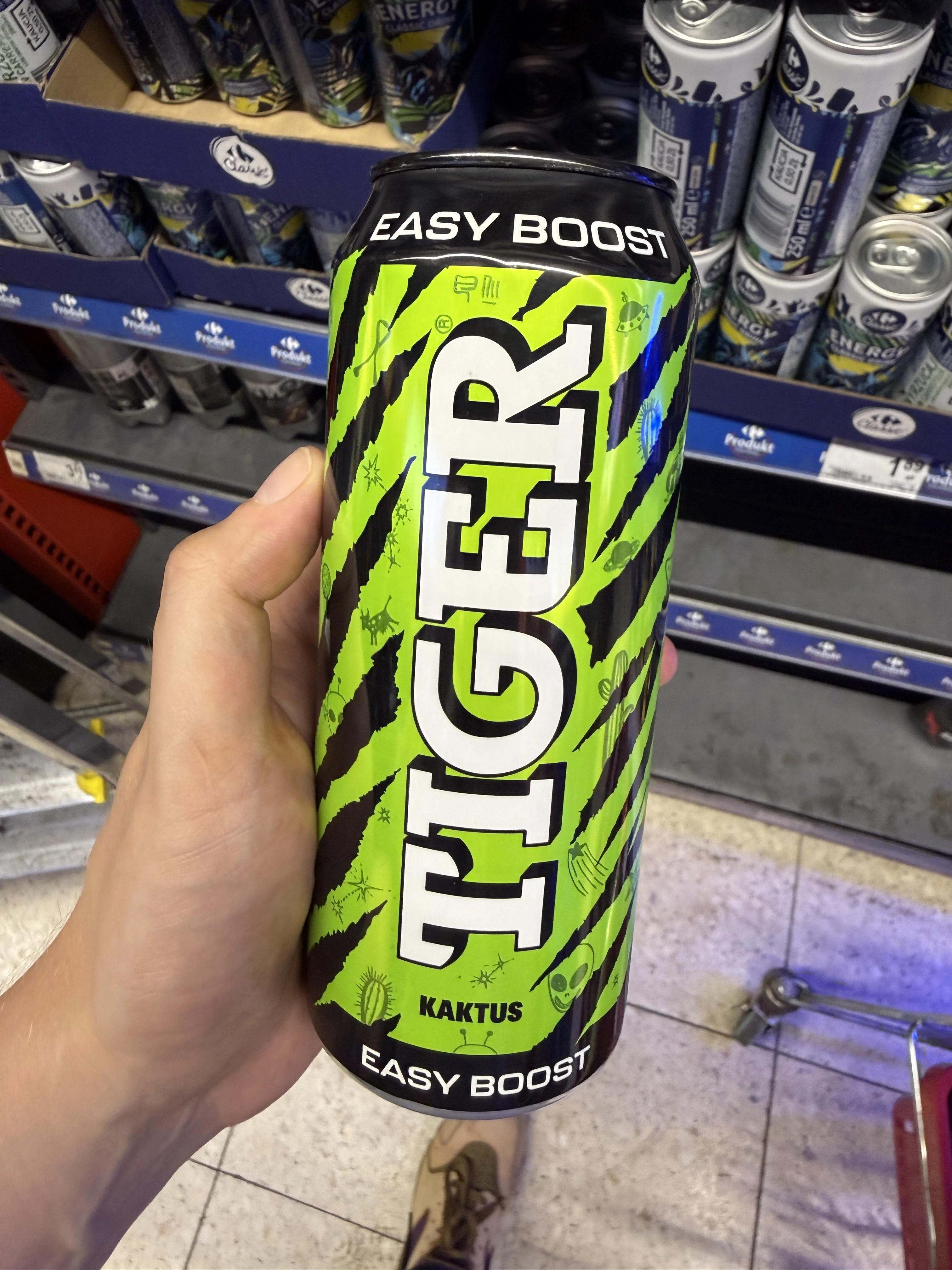 Tiger Easy Boost Kaktus | 500ml