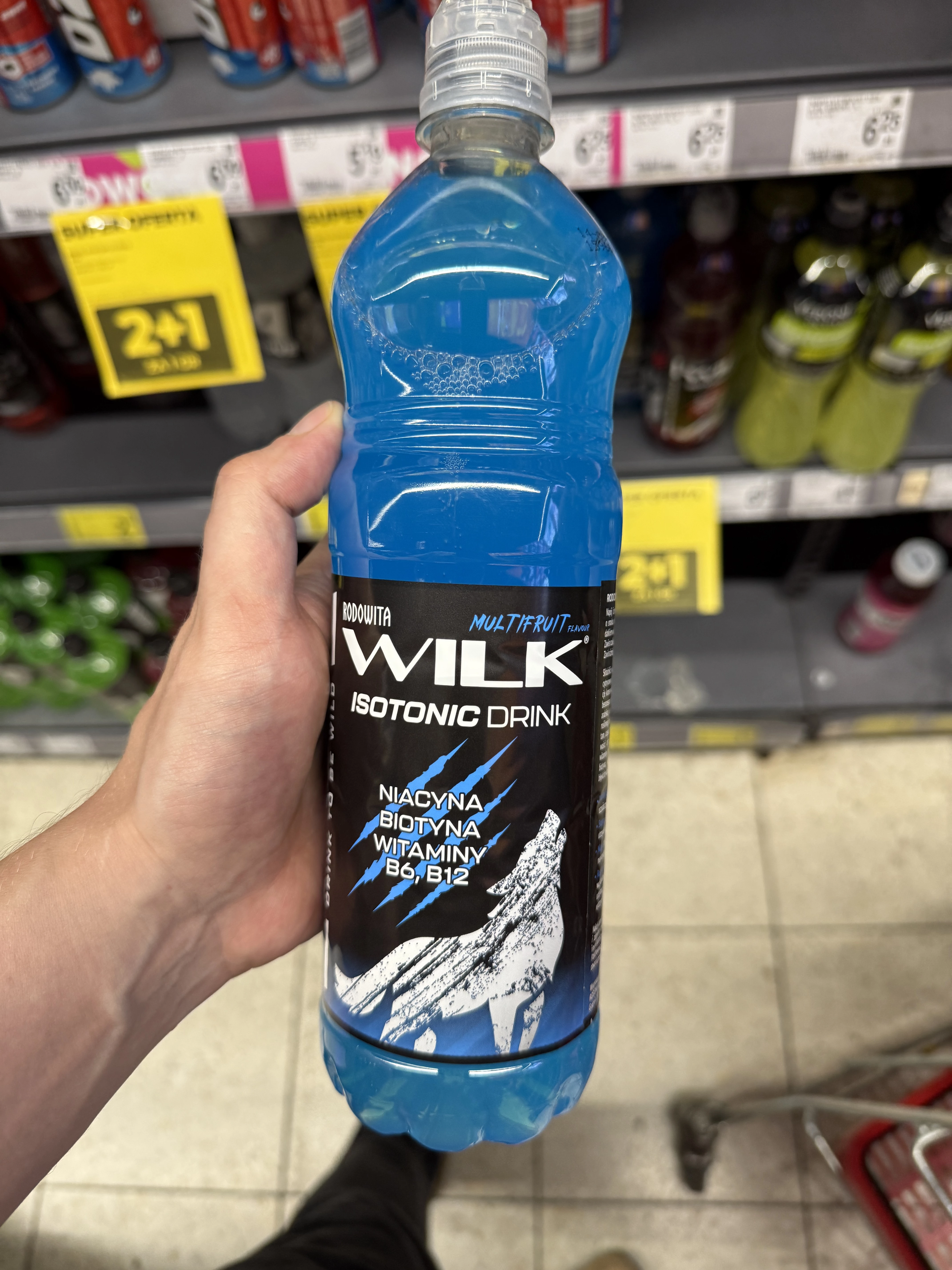 Rodowita Wilk Isotonic Drink Multifruit / wieloowocowy | 750ml