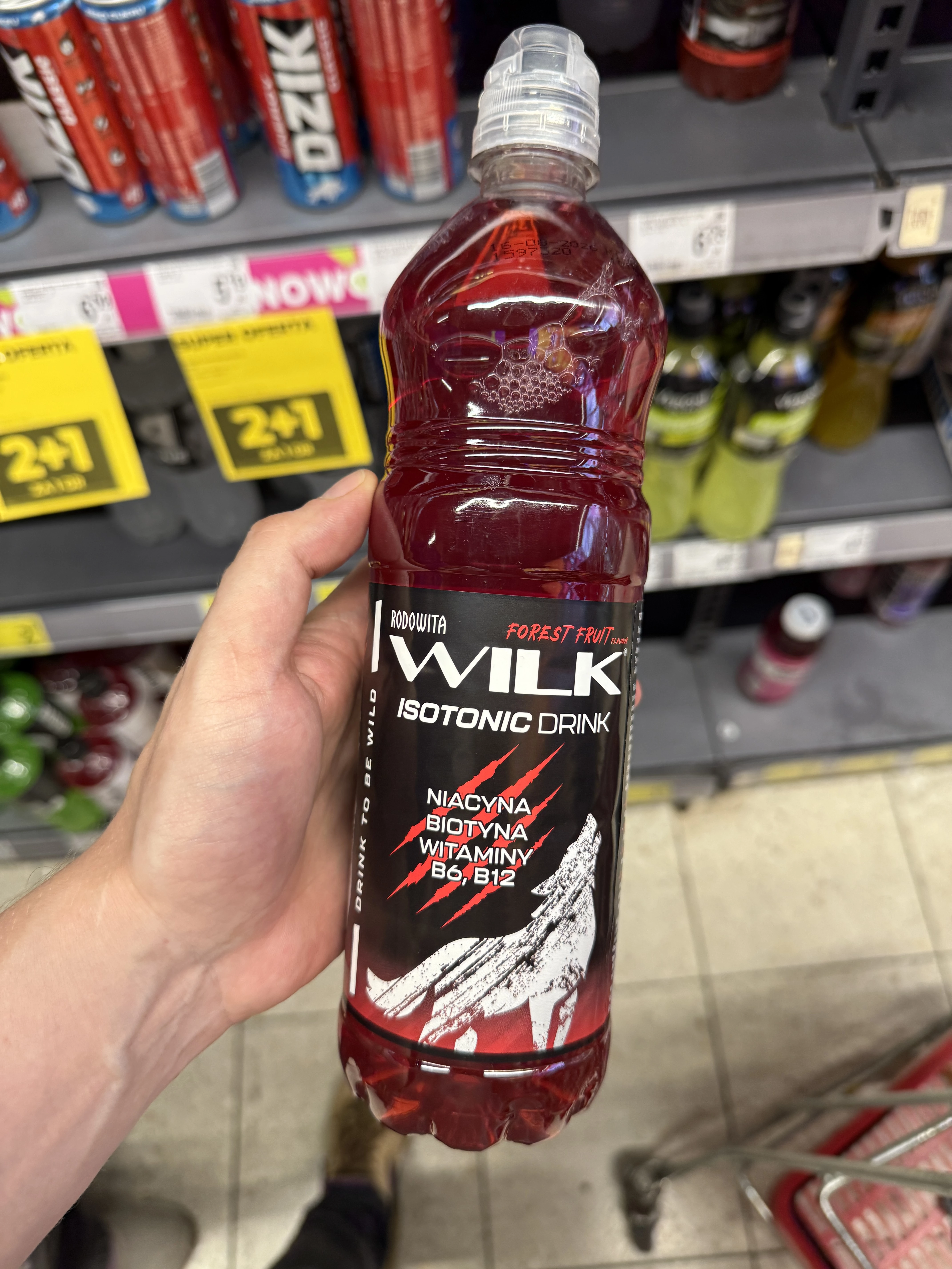 Rodowita Wilk Isotonic Drink Forest Fruit / owoce leśne | 750ml
