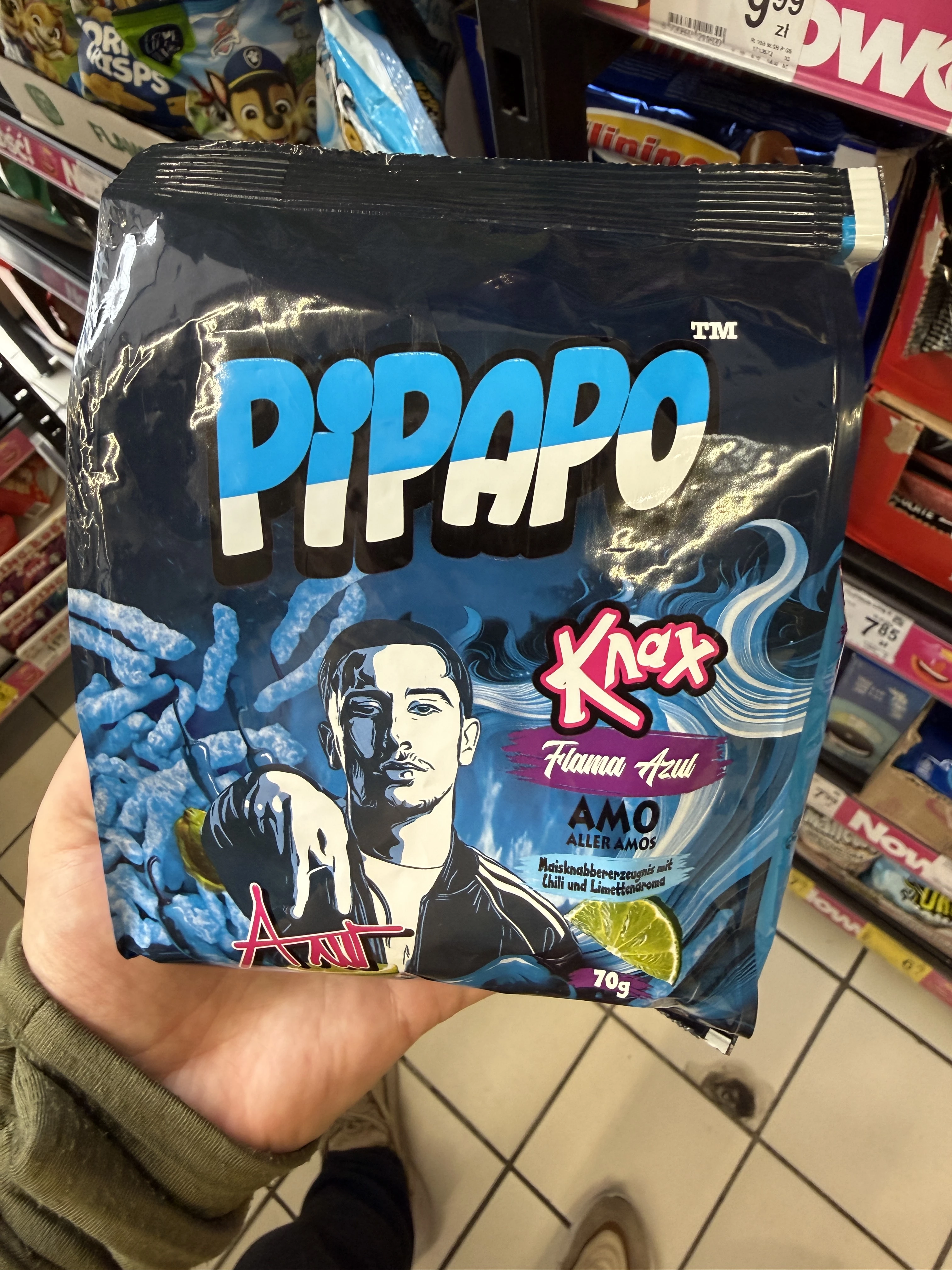 Pipapo Knax Flama Azul Amo aller Amos | 70g