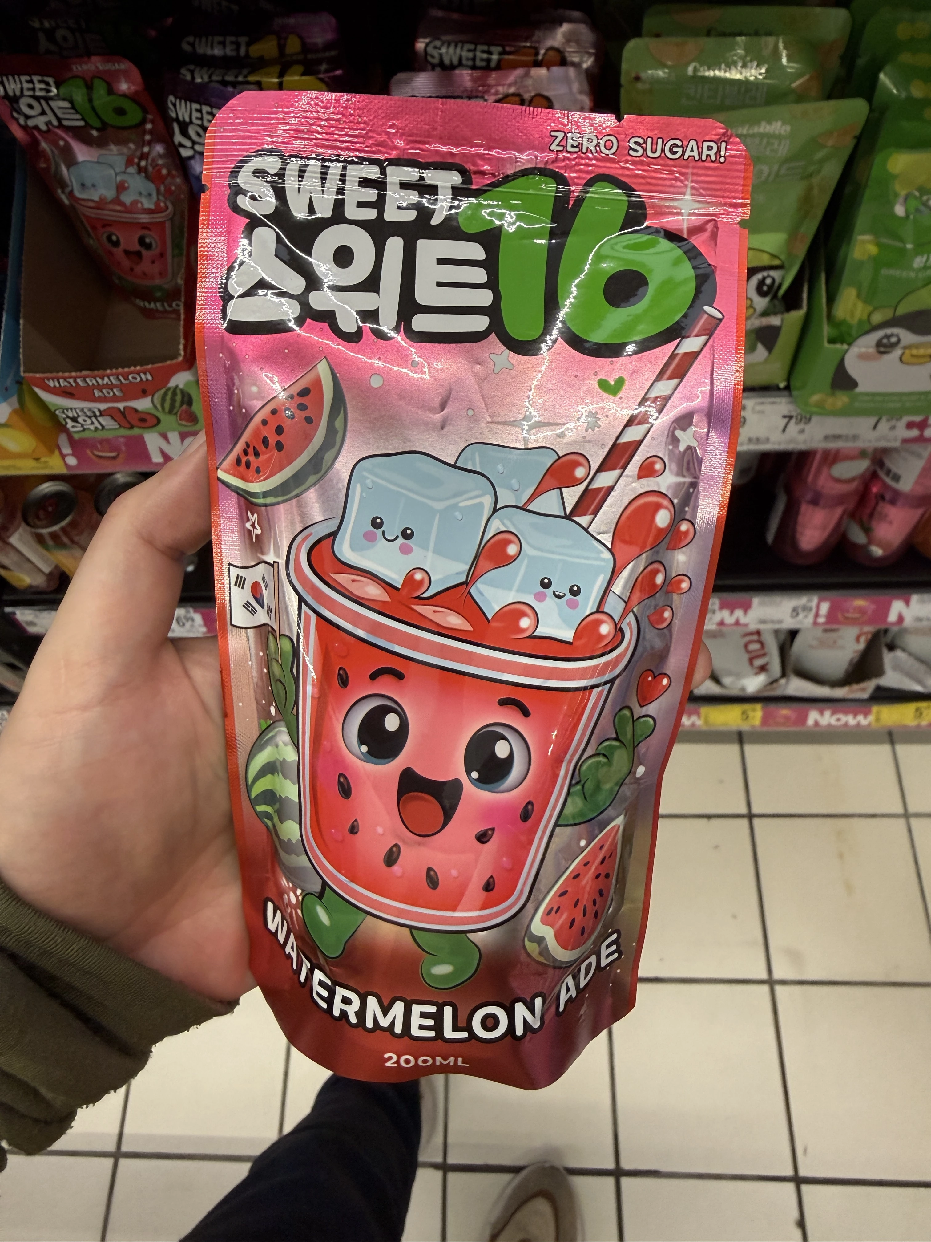 Sweet 16 Watermelon Ade Zero Sugar | 200ml