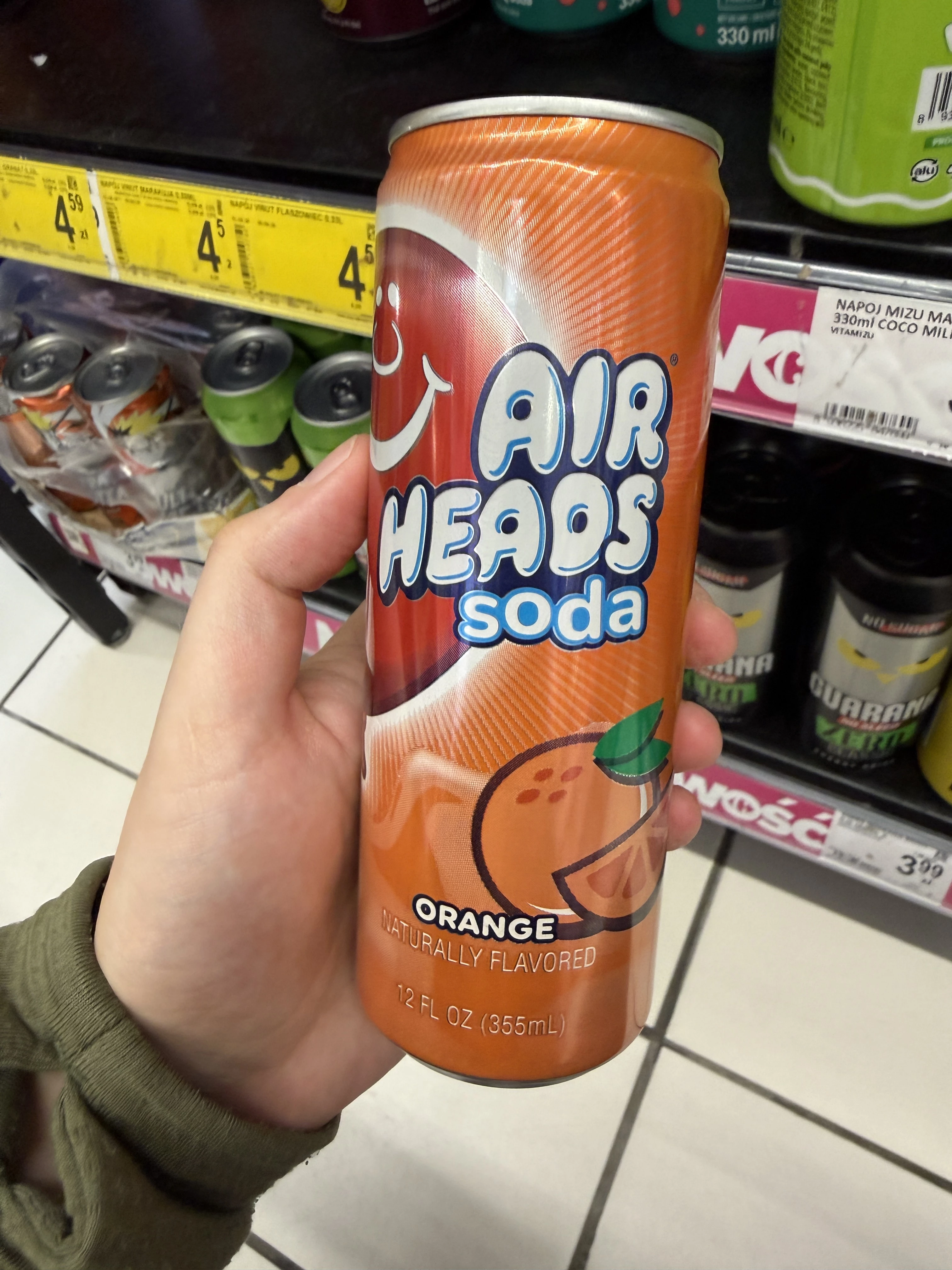 Airheads Soda Orange | 355ml