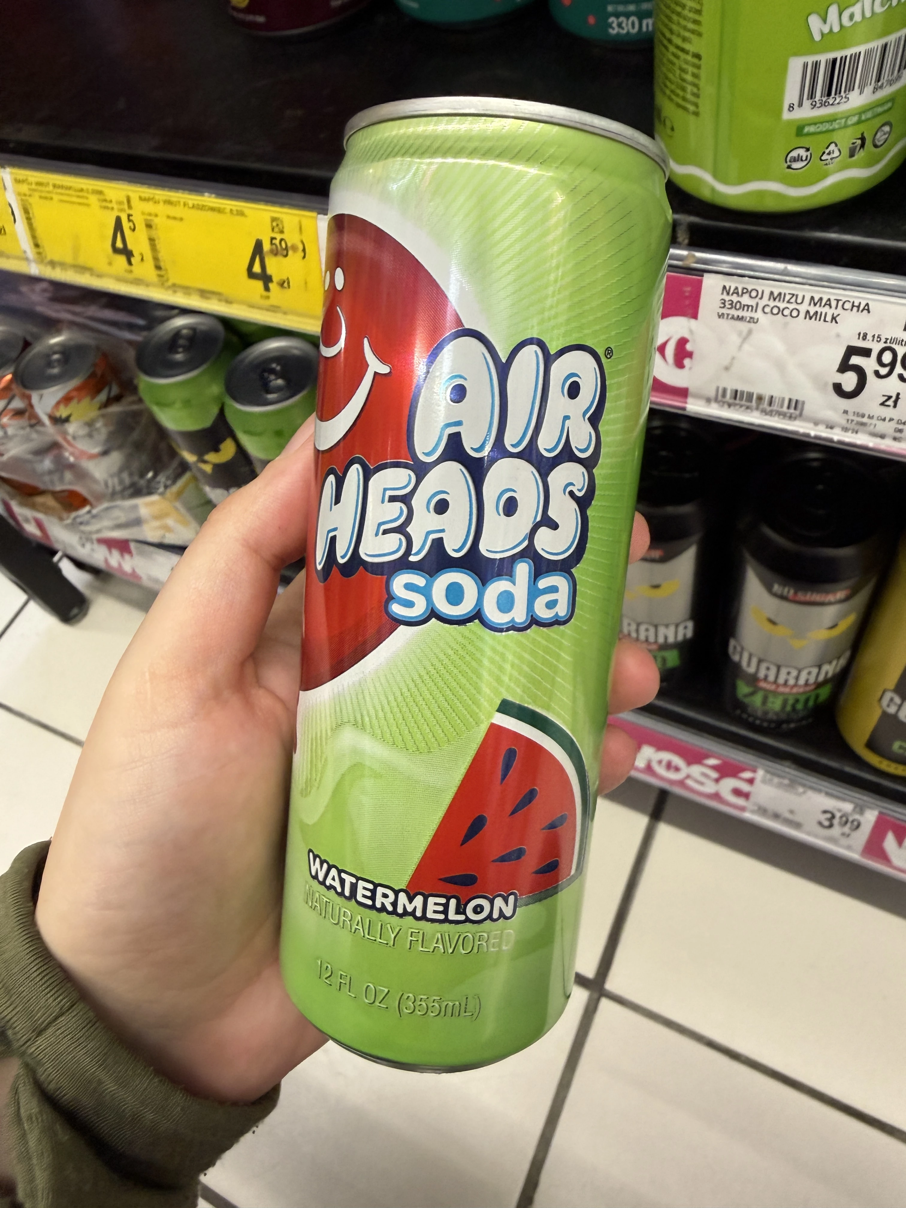 Airheads Soda Watermelon | 355ml
