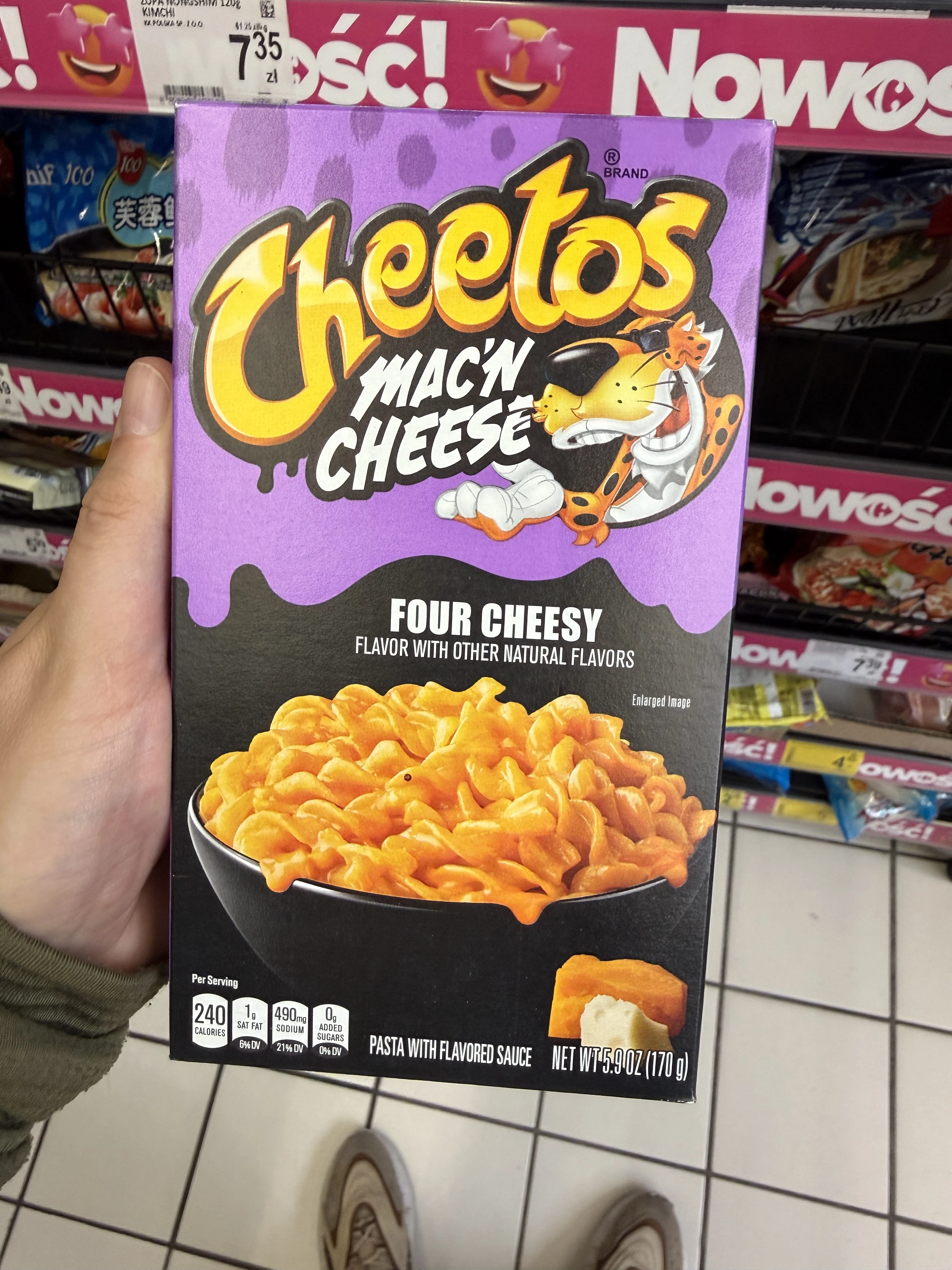 Cheetos Mac’N Cheese Four Cheesy | 170g