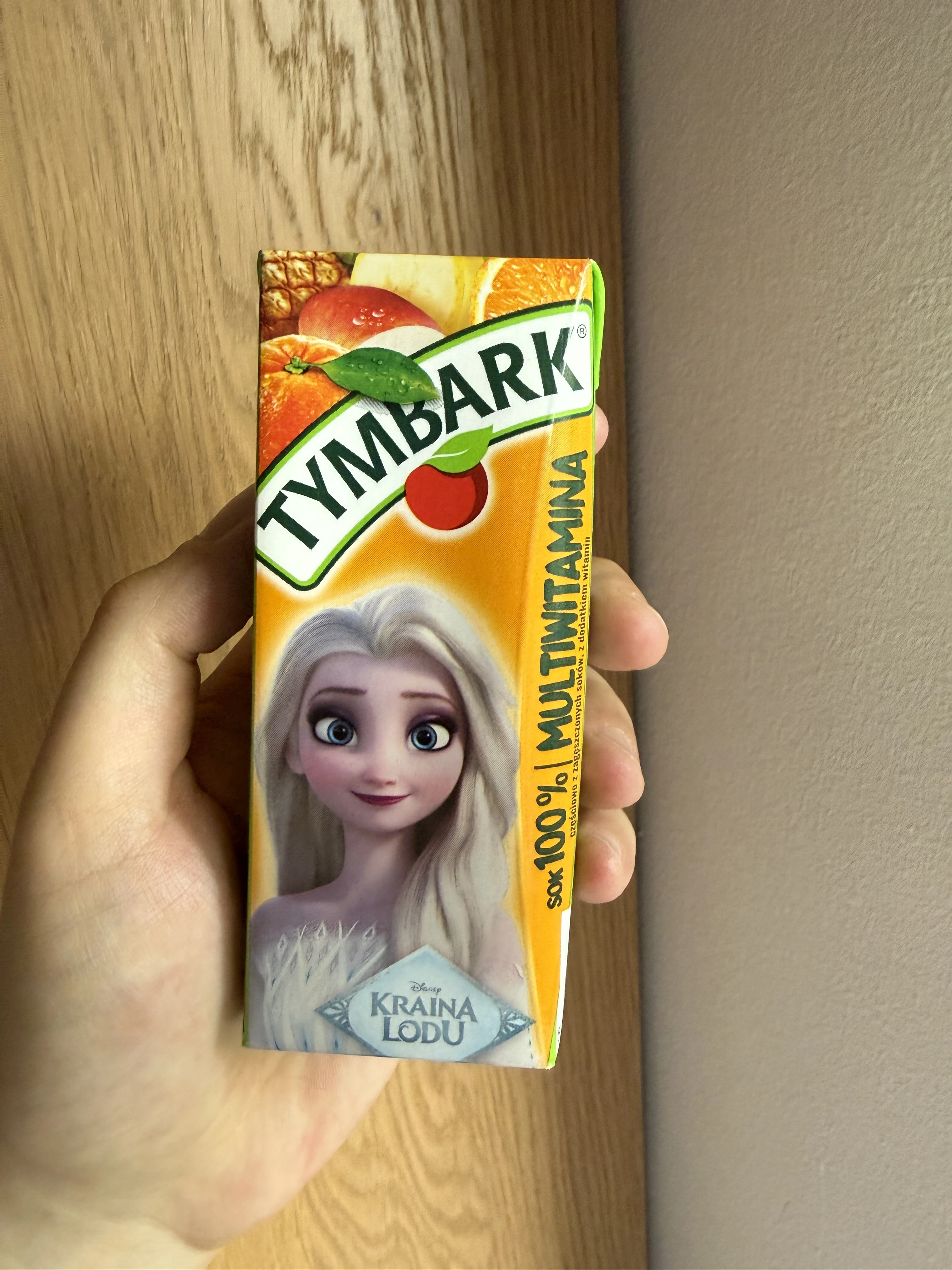 Tymbark Sok 100% Multiwitamina / Disney Kraina Lodu | 200ml
