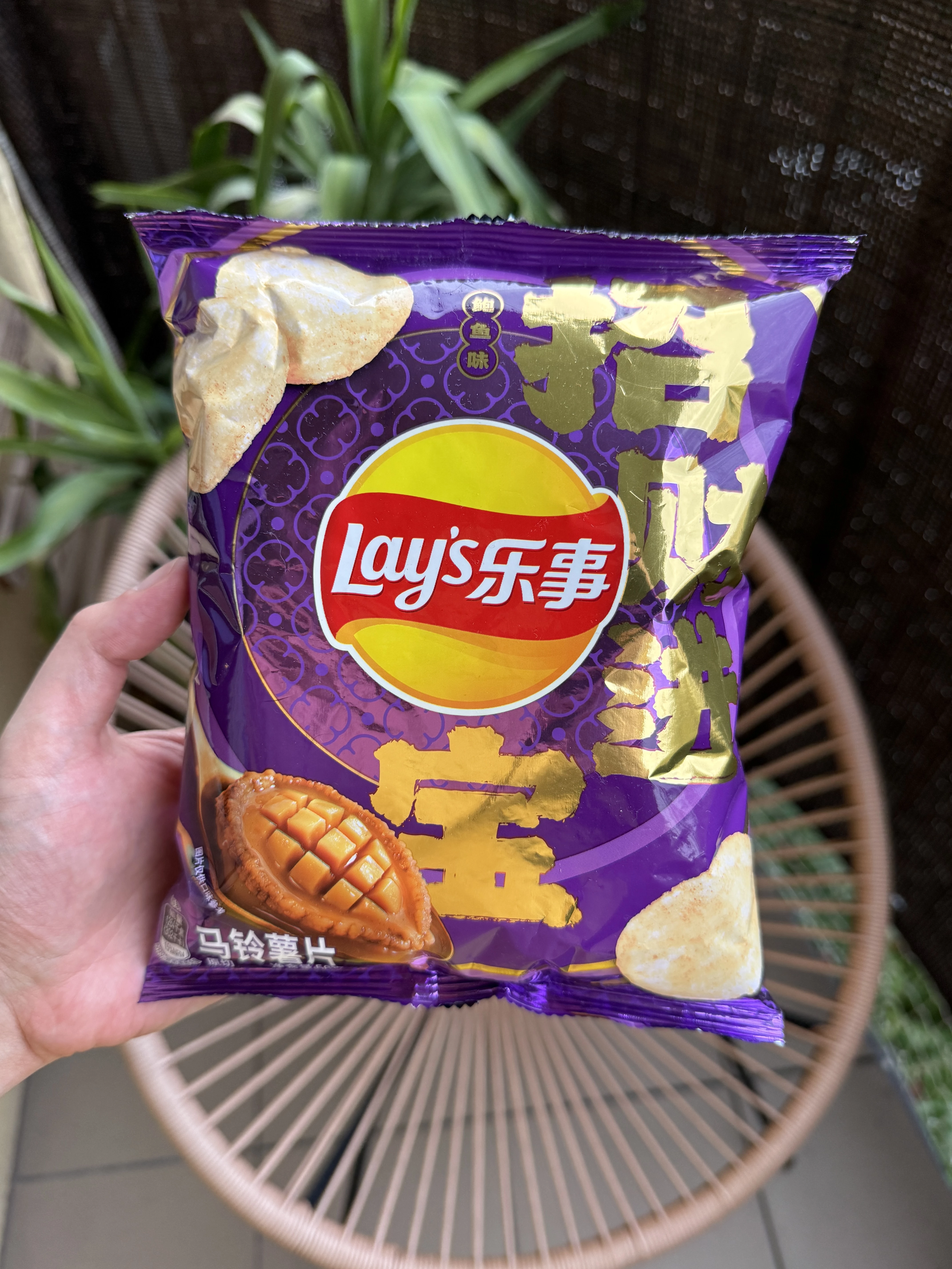 Lay’s Abalone Flavor Potato Chips / 乐事 鲍鱼味 马铃薯片 | 56g