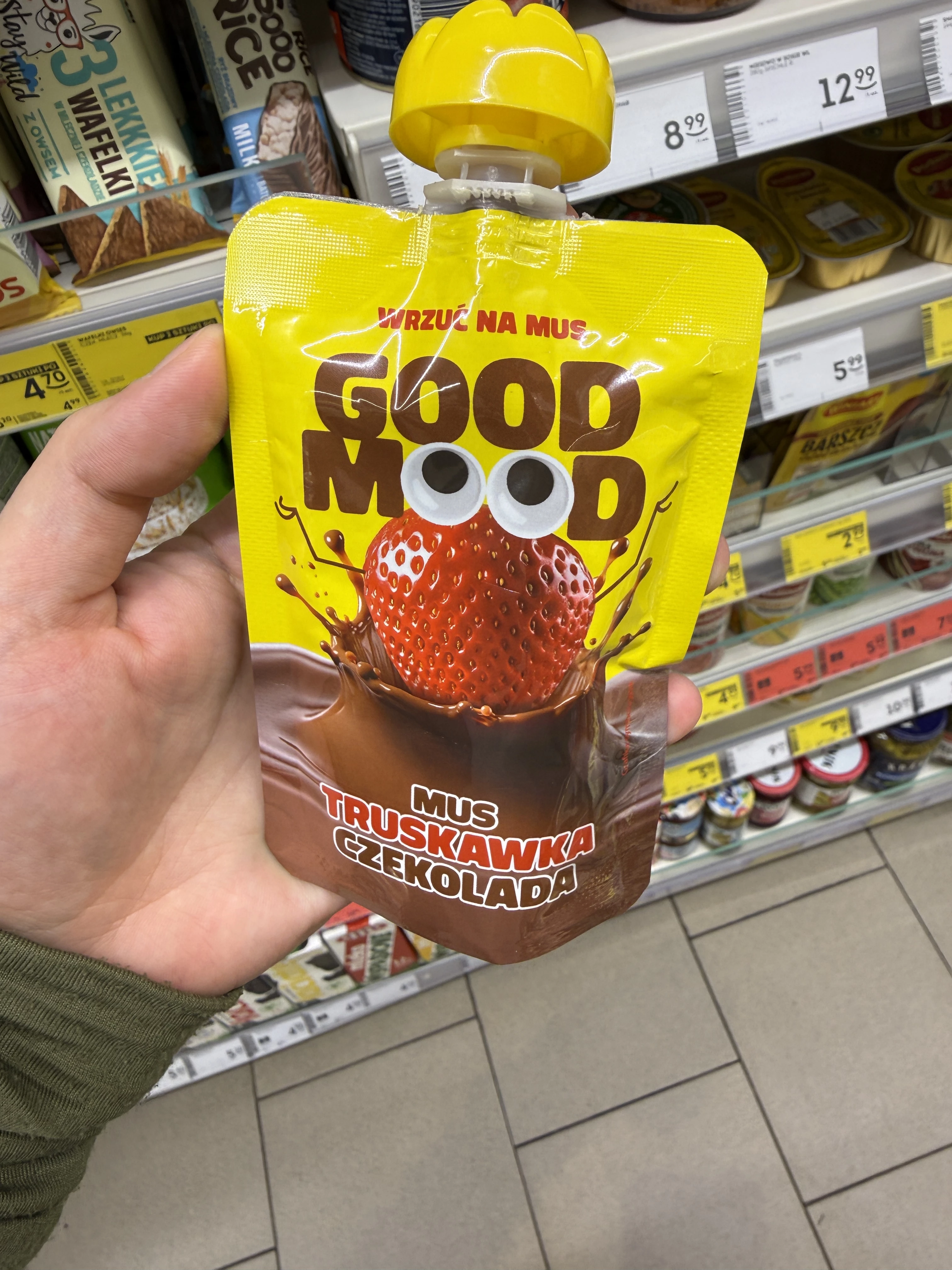 Good Mood Mus Truskawka Czekolada | 100g