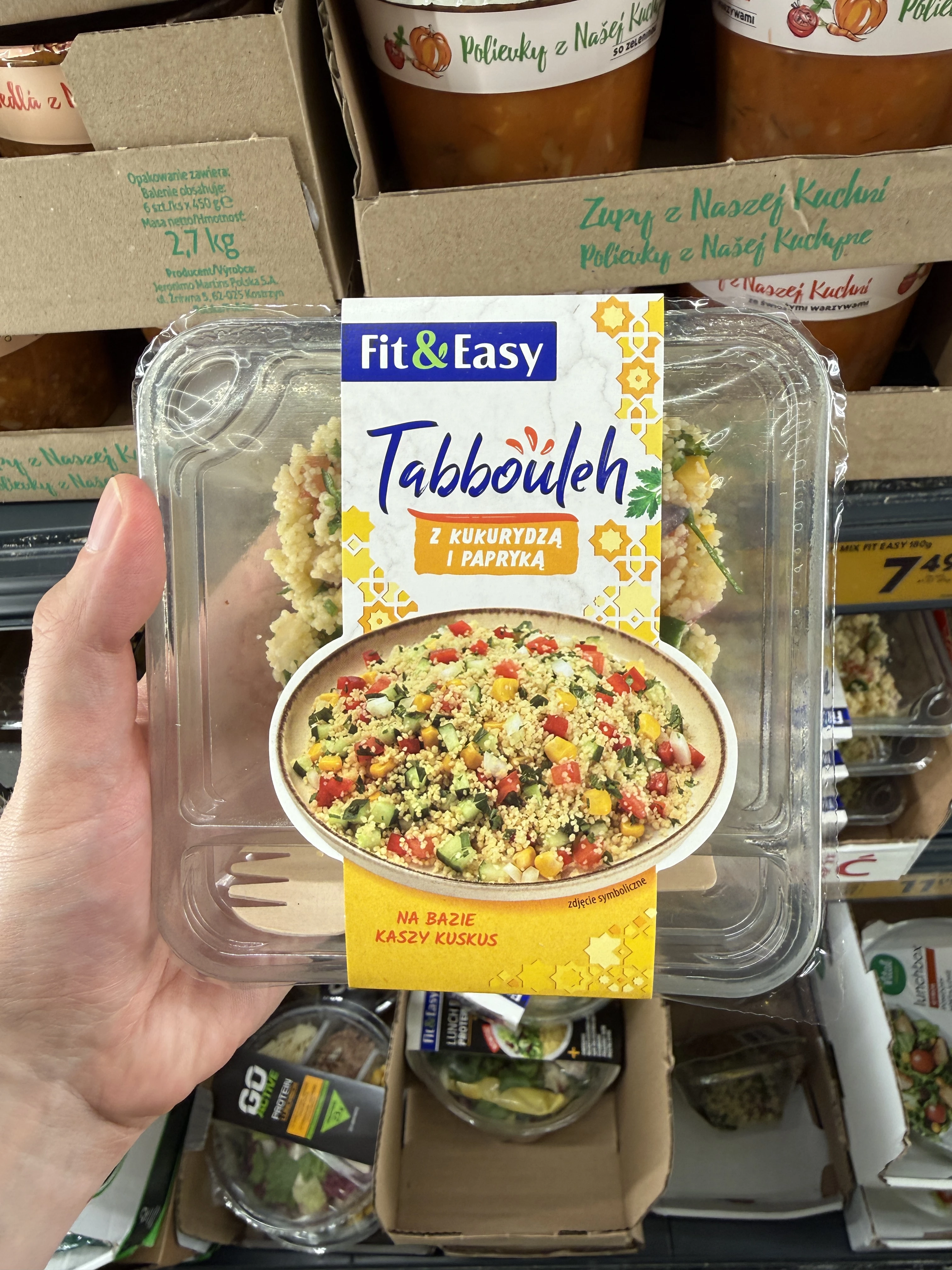 Tabbouleh z kukurydzą i papryką Fit & Easy | 180g