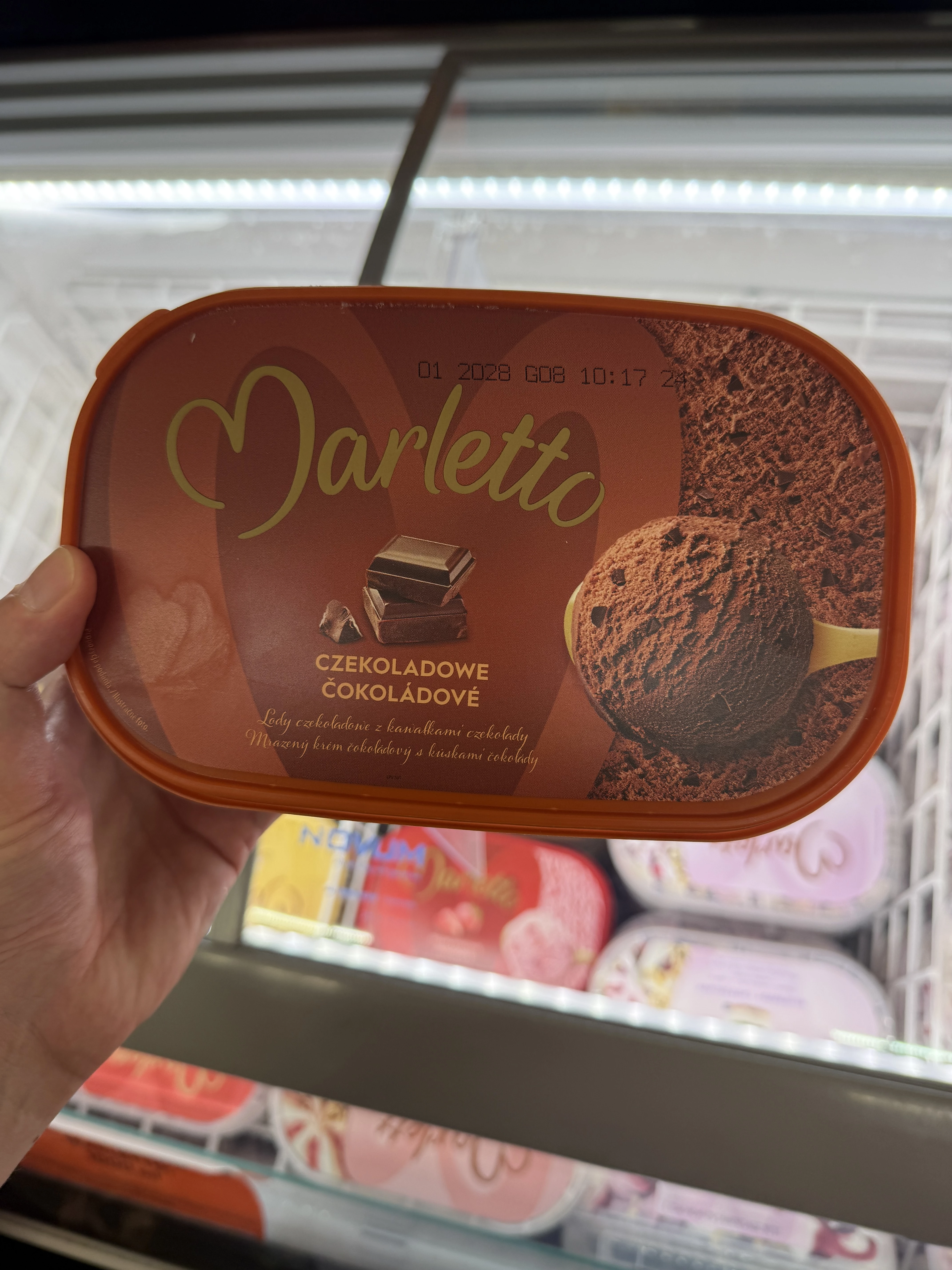 Marletto Czekoladowe Lody czekoladowe | 1000ml / 520g