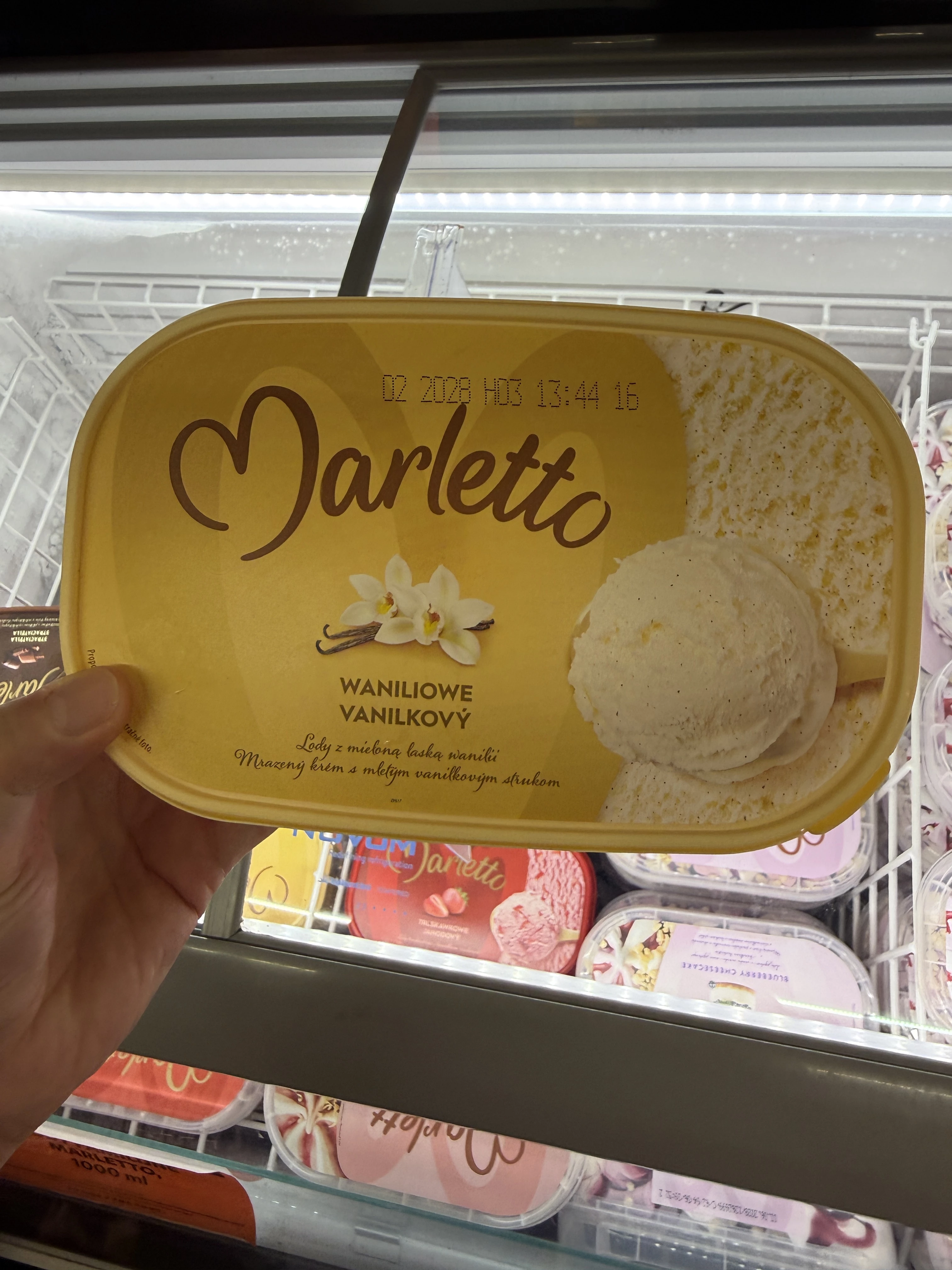 Marletto Lody waniliowe | 1000ml / 500g