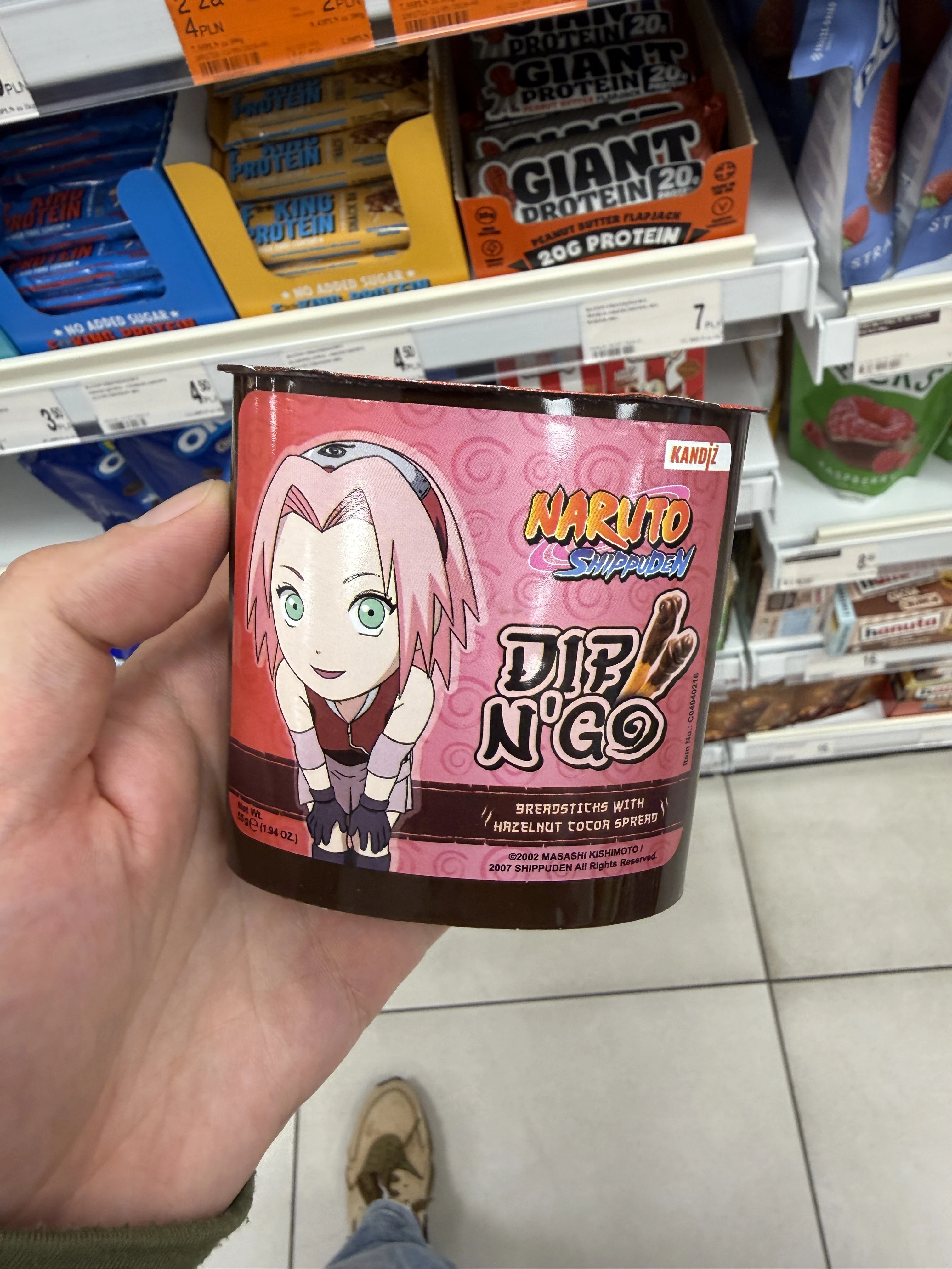 Kandiz Dip N’Go Naruto Shippuden | 55g