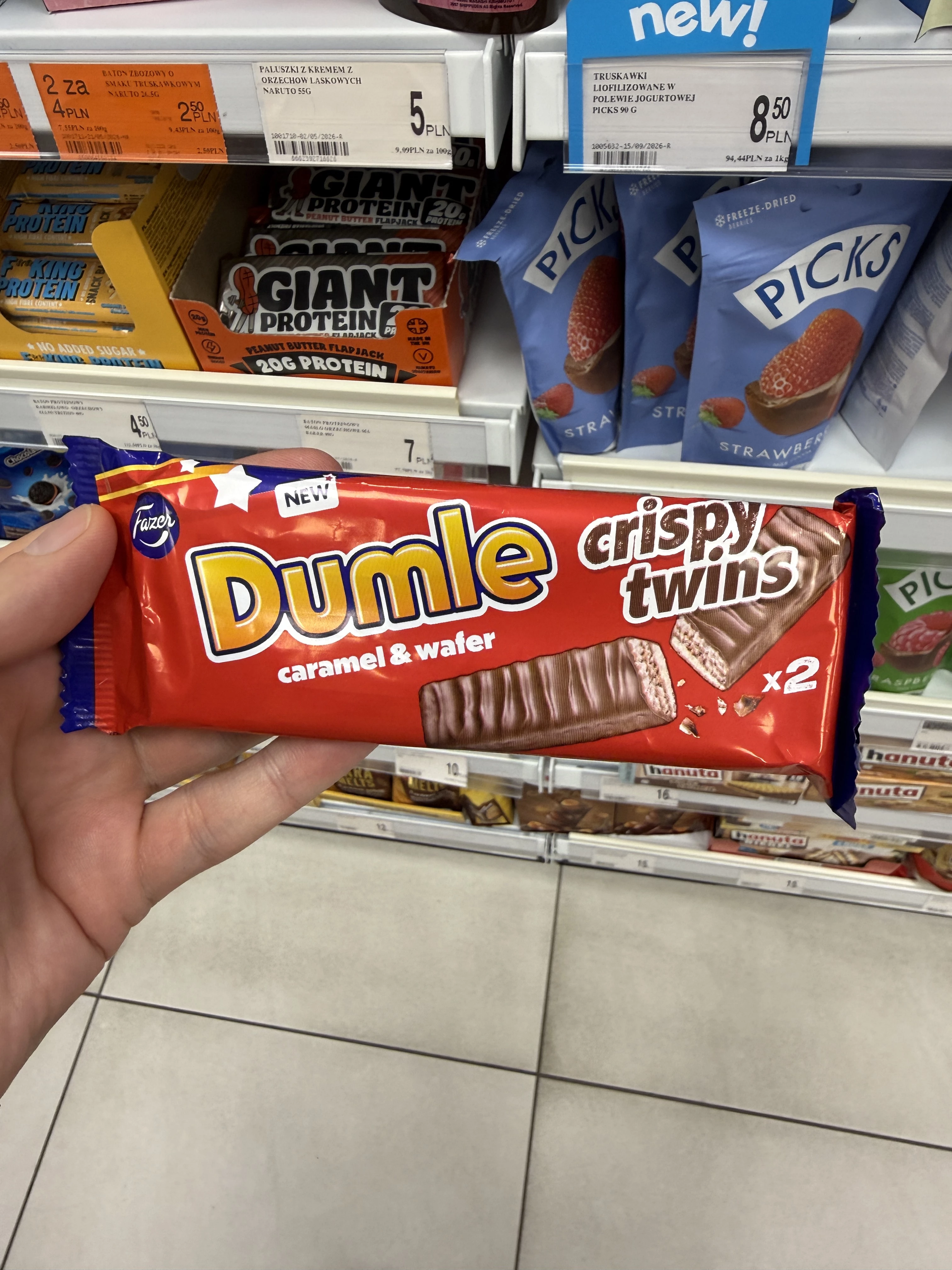 Fazer Dumle Crispy Twins | 40g