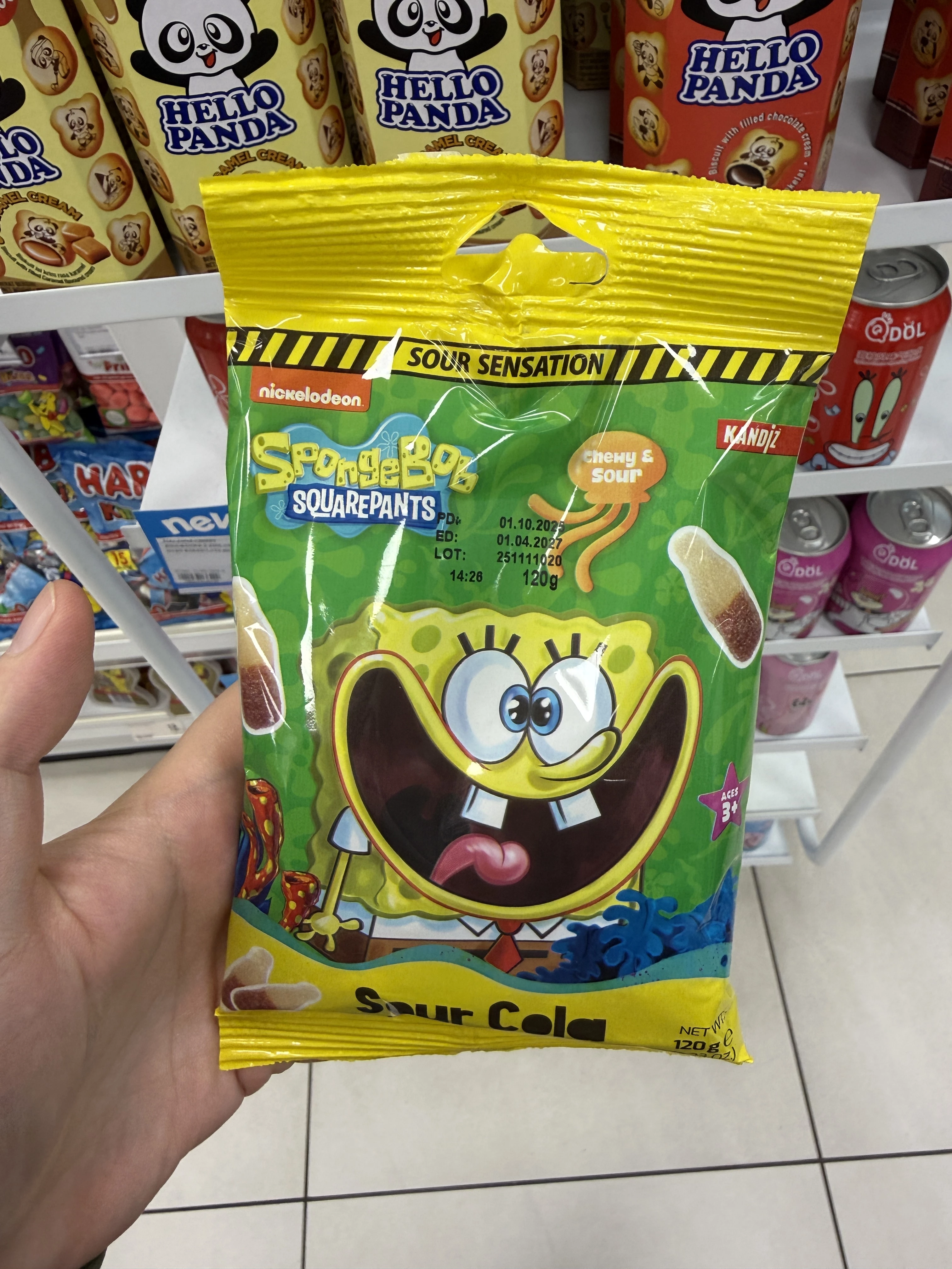 Kandiz SpongeBob SquarePants Gummiz Sour Cola | 120g