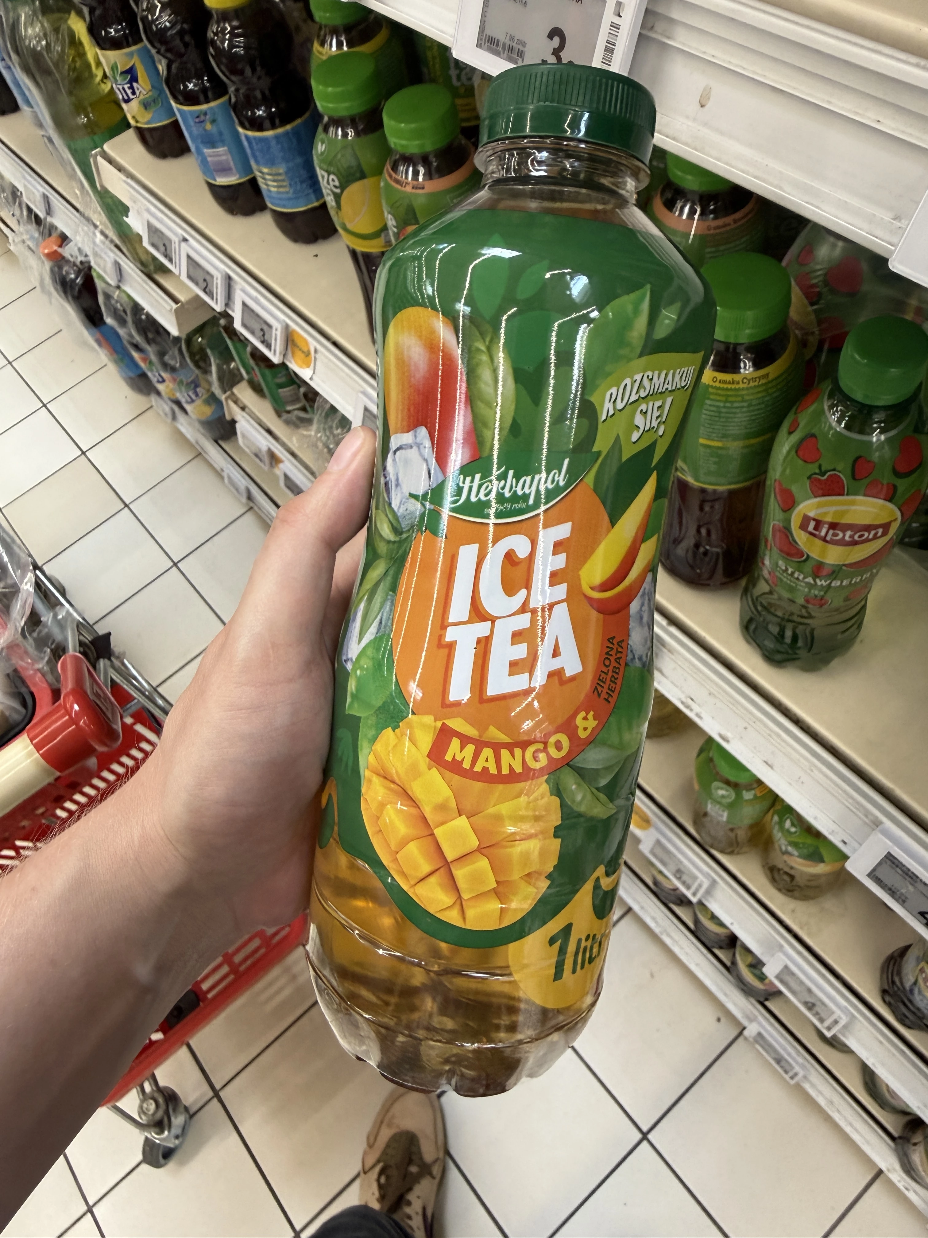 Herbapol Ice Tea Mango & Zielona Herbata | 1000ml