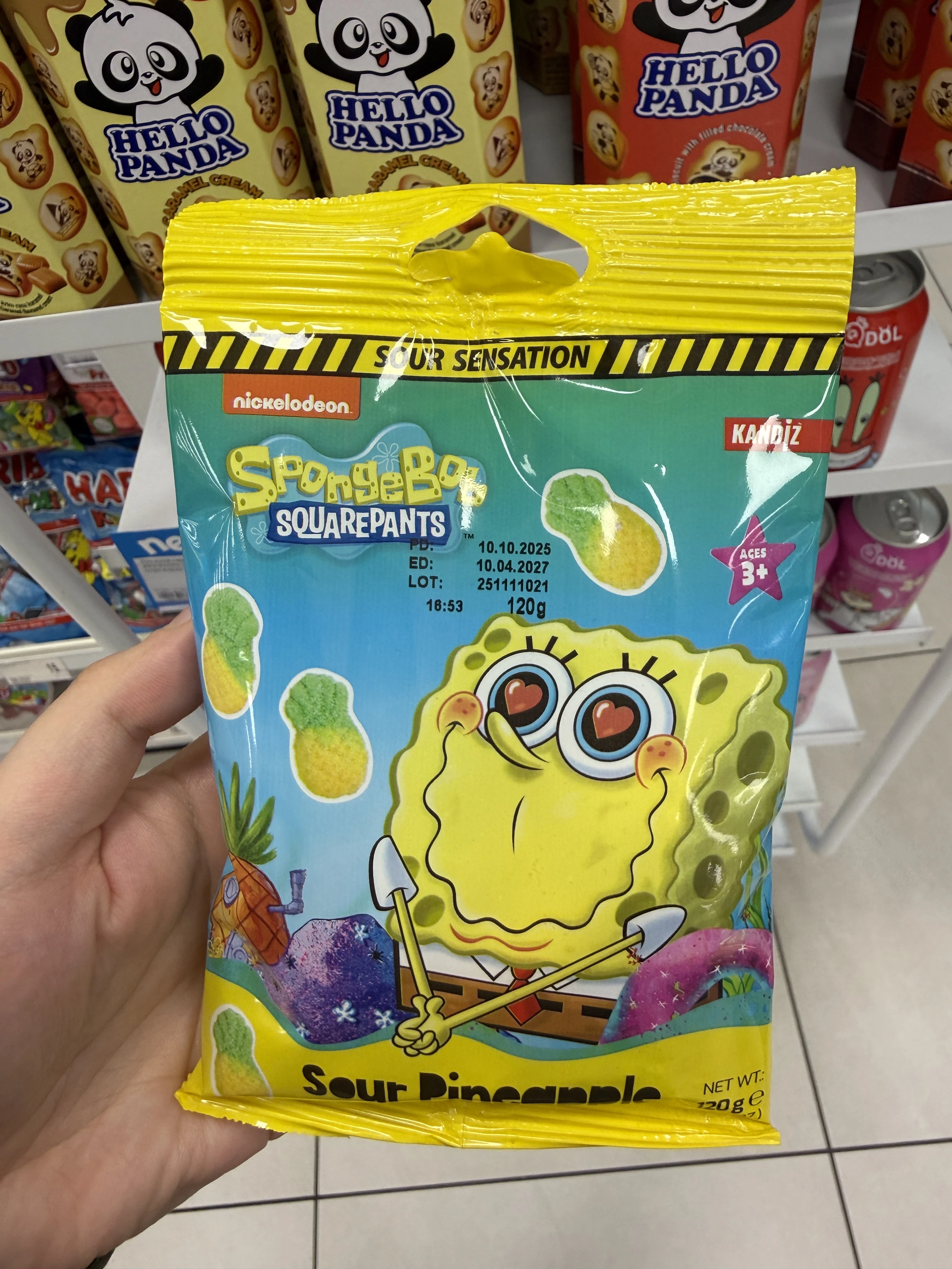 Kandiz SpongeBob SquarePants Gummiz Sour Pineapple | 120g