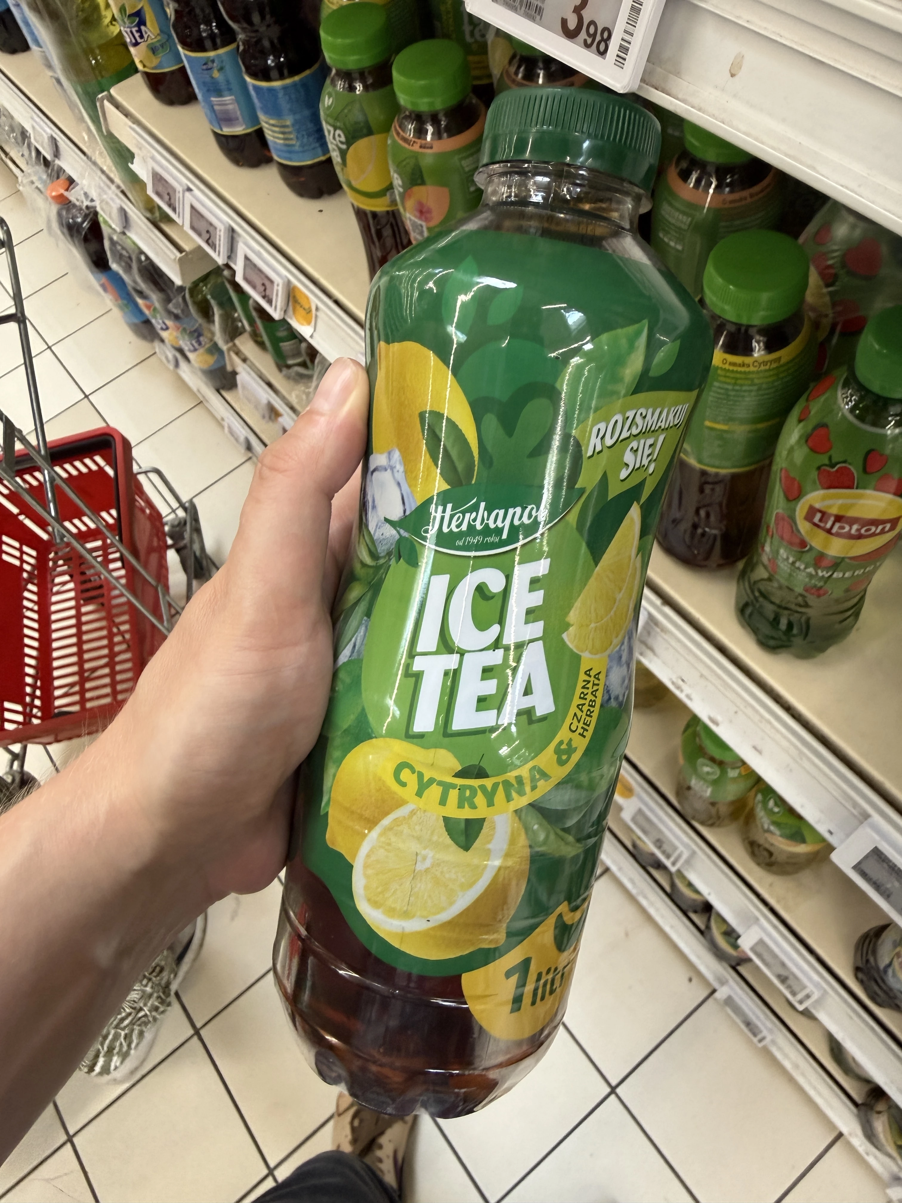 Herbapol Ice Tea Cytryna & Czarna Herbata | 1000ml