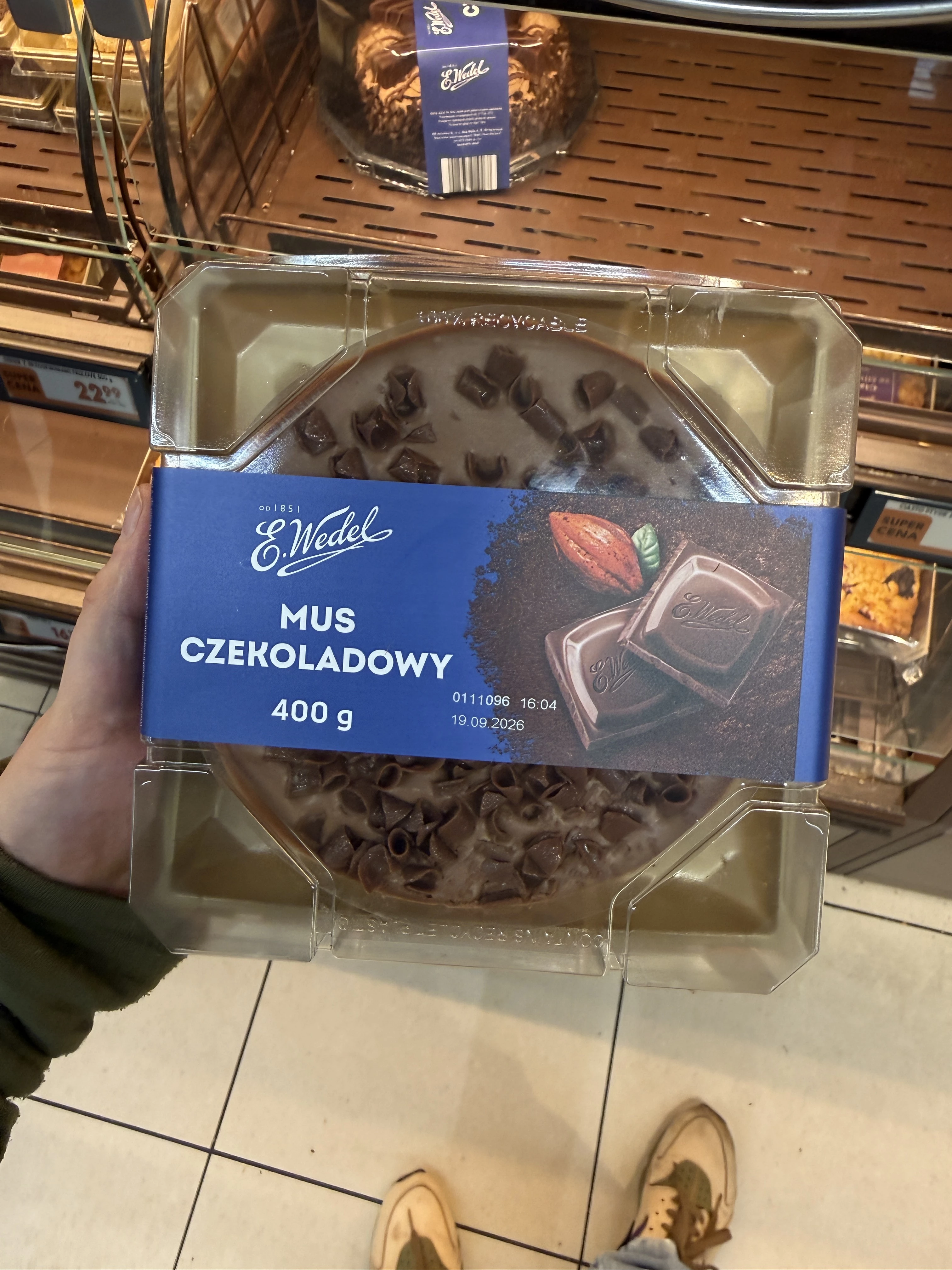 E.Wedel Mus Czekoladowy | 400g