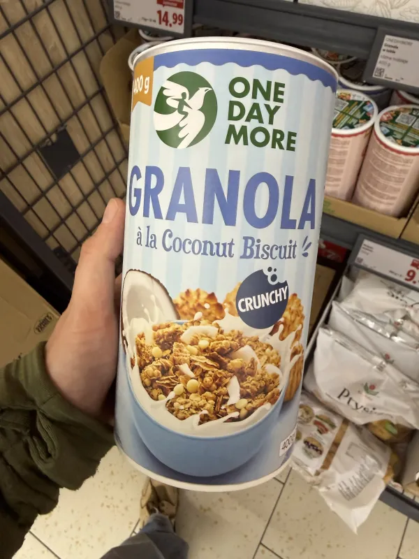 One Day More Granola à la Coconut Biscuit | 400g
