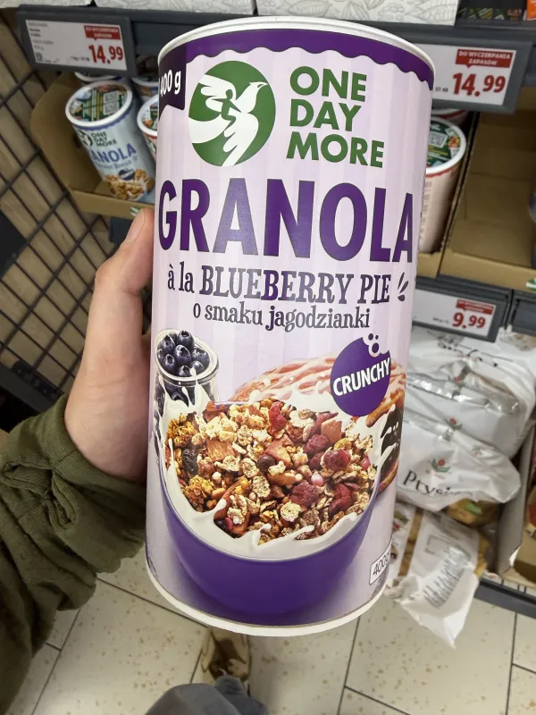 One Day More Granola à la Blueberry Pie | 400g