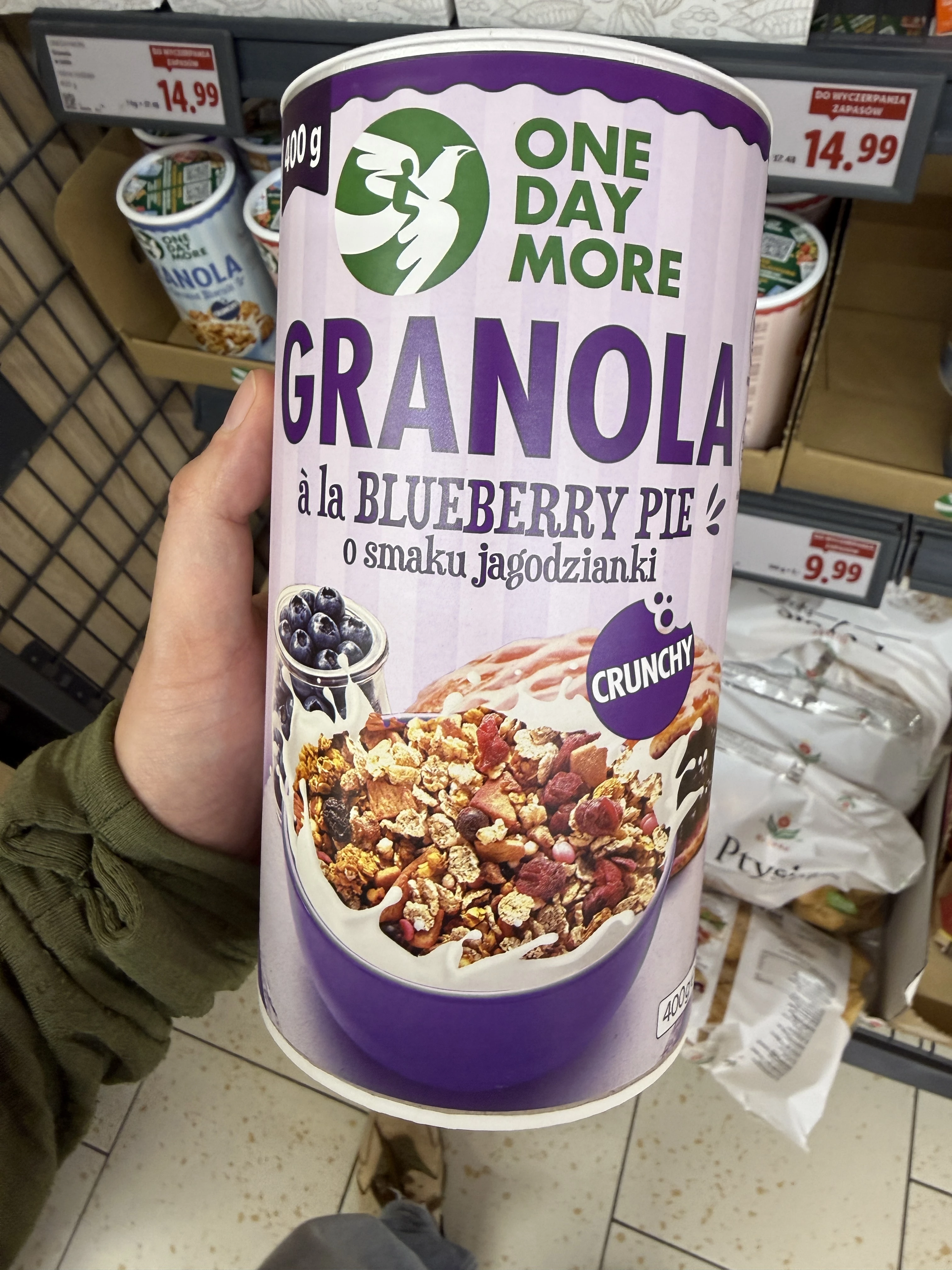 One Day More Granola à la Blueberry Pie | 400g