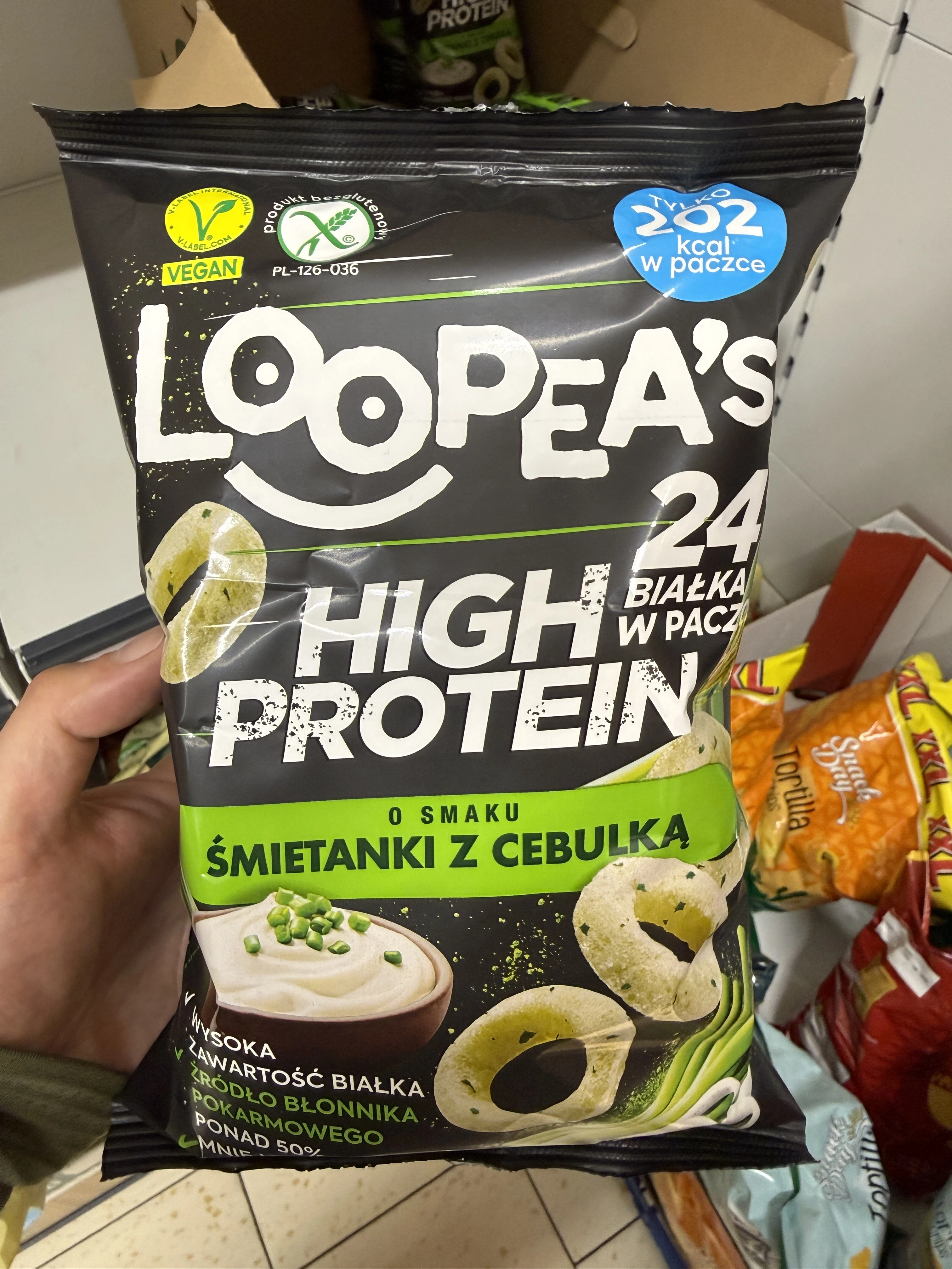 Loopea’s High Protein Śmietanka z Cebulką | 50g