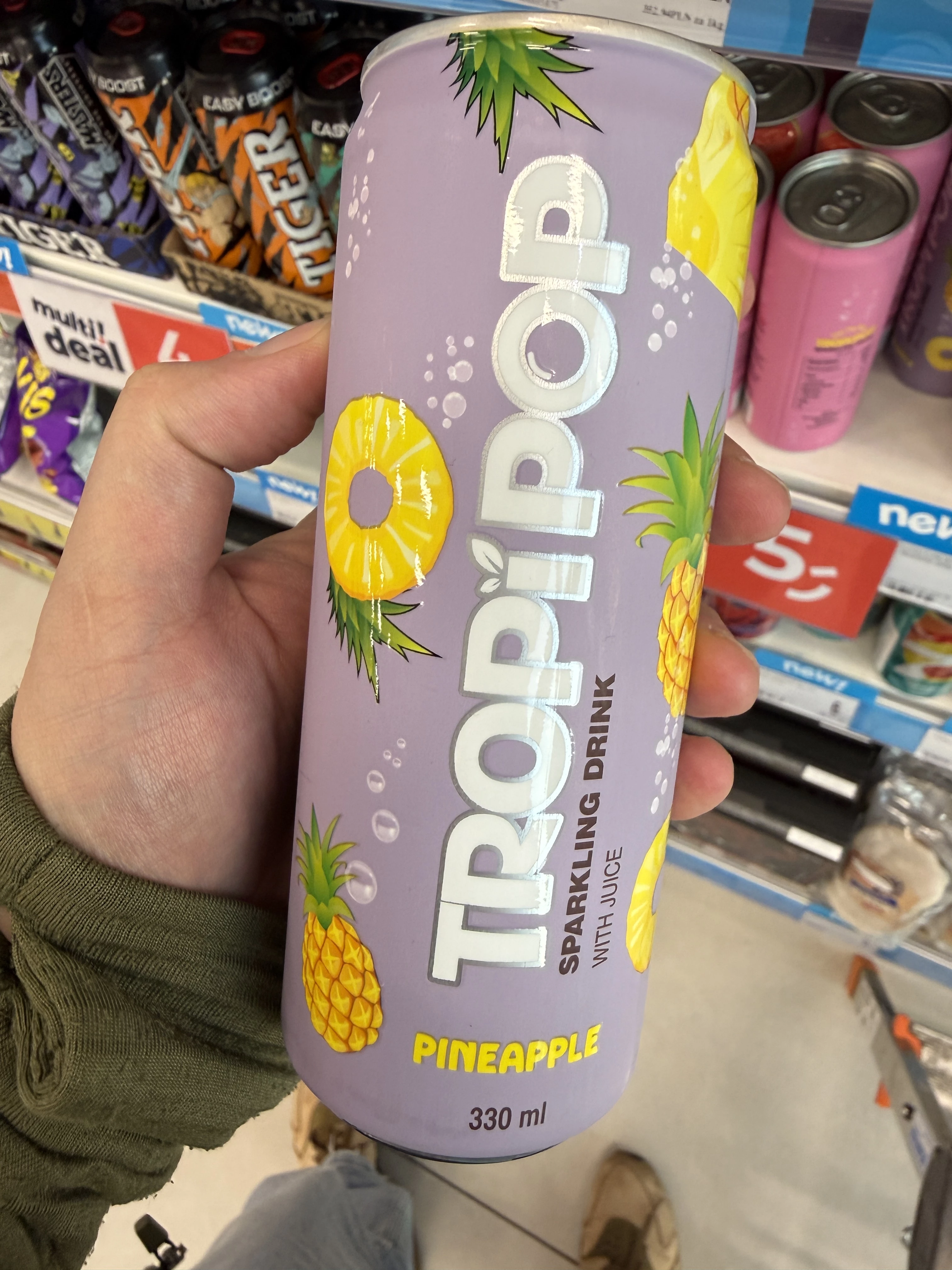 TropiPop Pineapple | 330ml