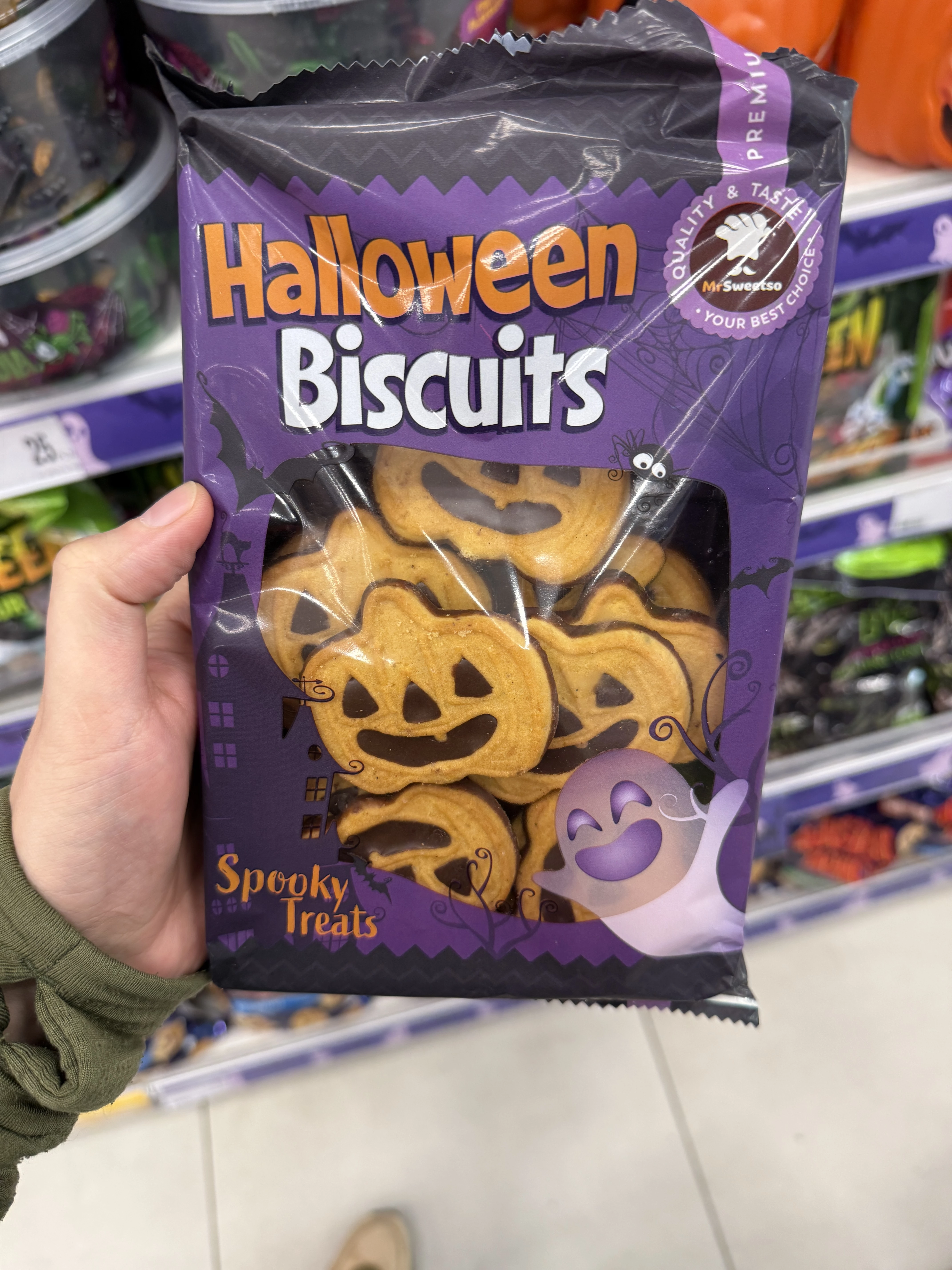 Halloween Biscuits – Wesołe Dynie | 200g