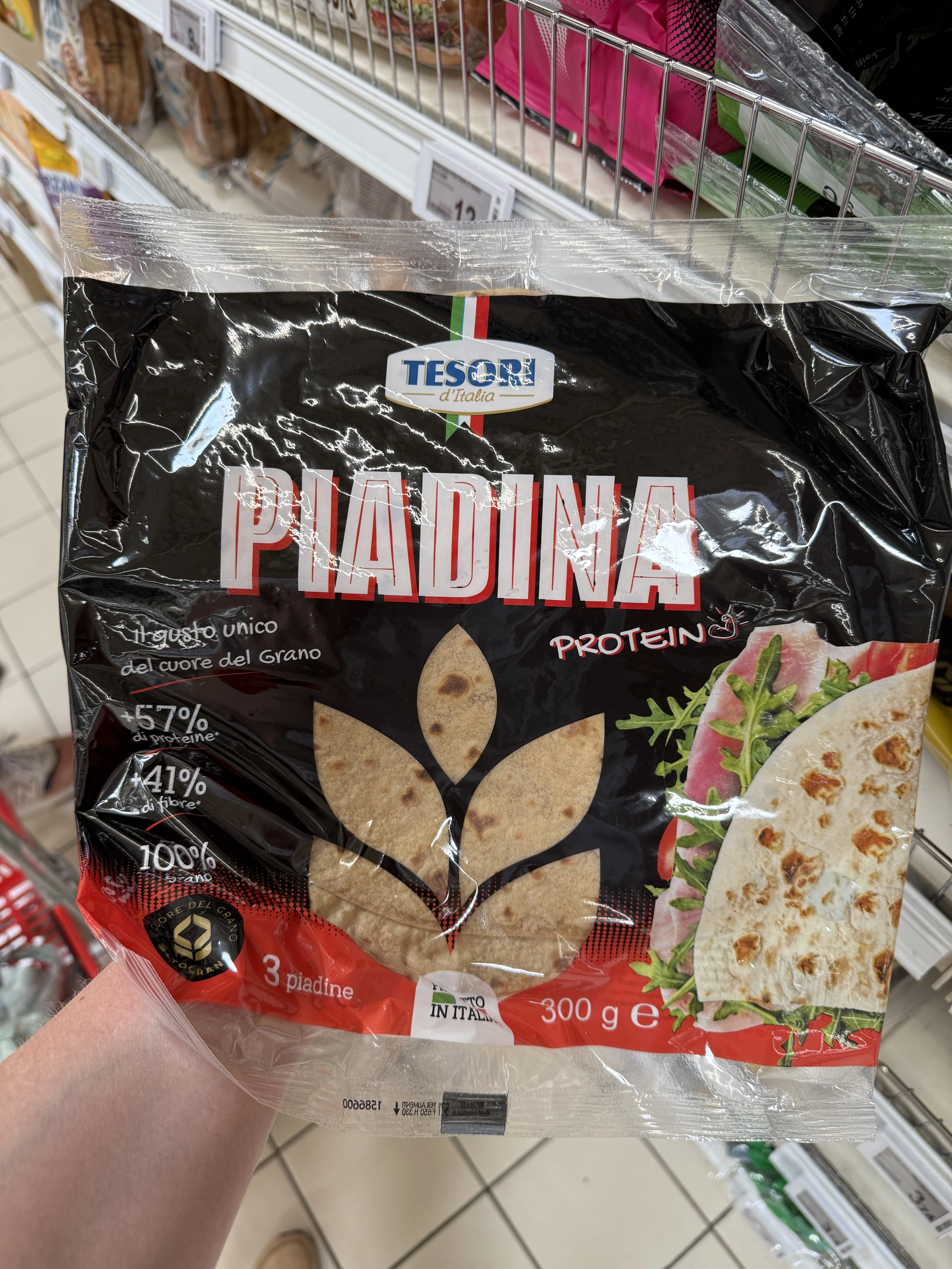 Tesori d’Italia Piadina Protein | 300g