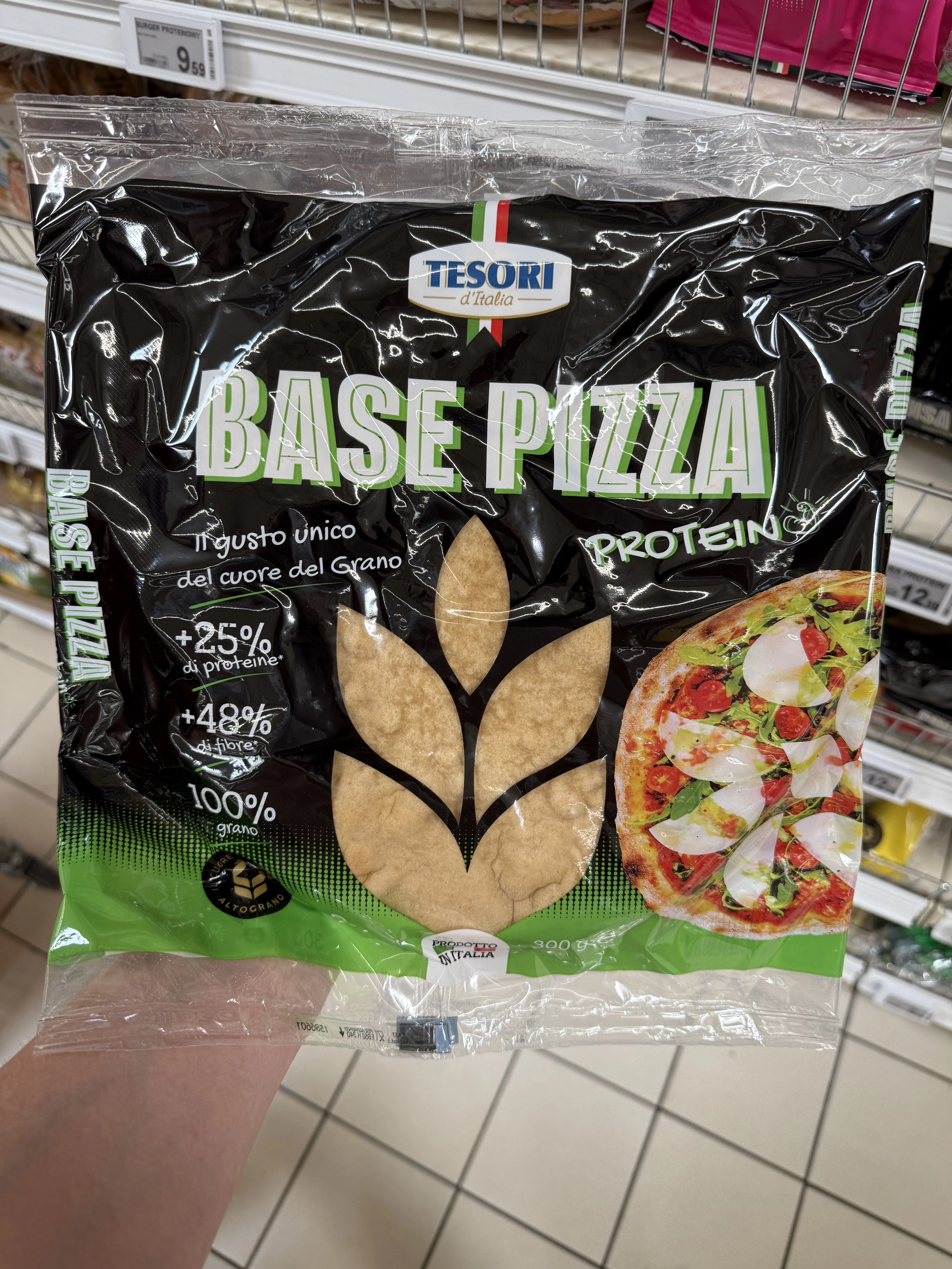 Tesori d’Italia Base Pizza Protein | 300g