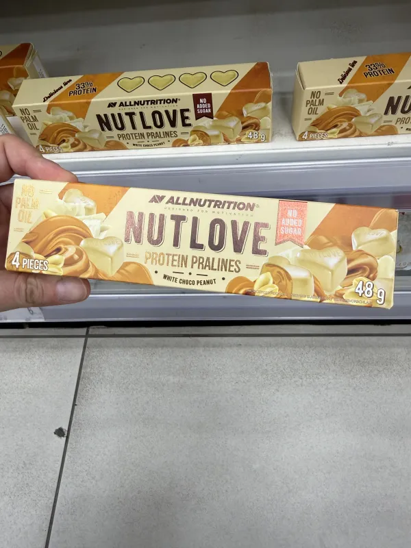 Allnutrition Nutlove Protein Pralines White Choco Peanut | 48g