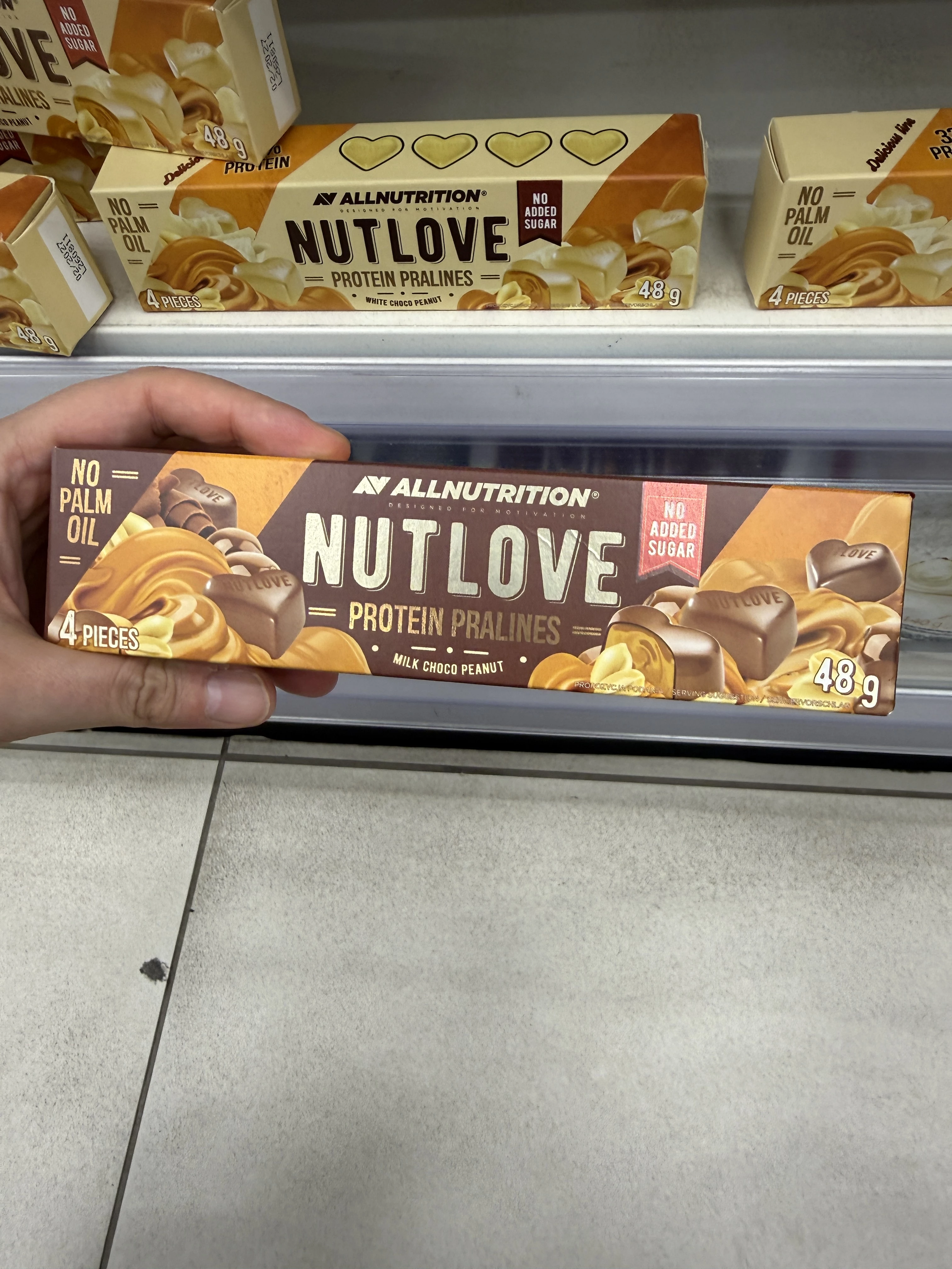 AllNutrition Nutlove Protein Pralines Milk Choco Peanut | 48g