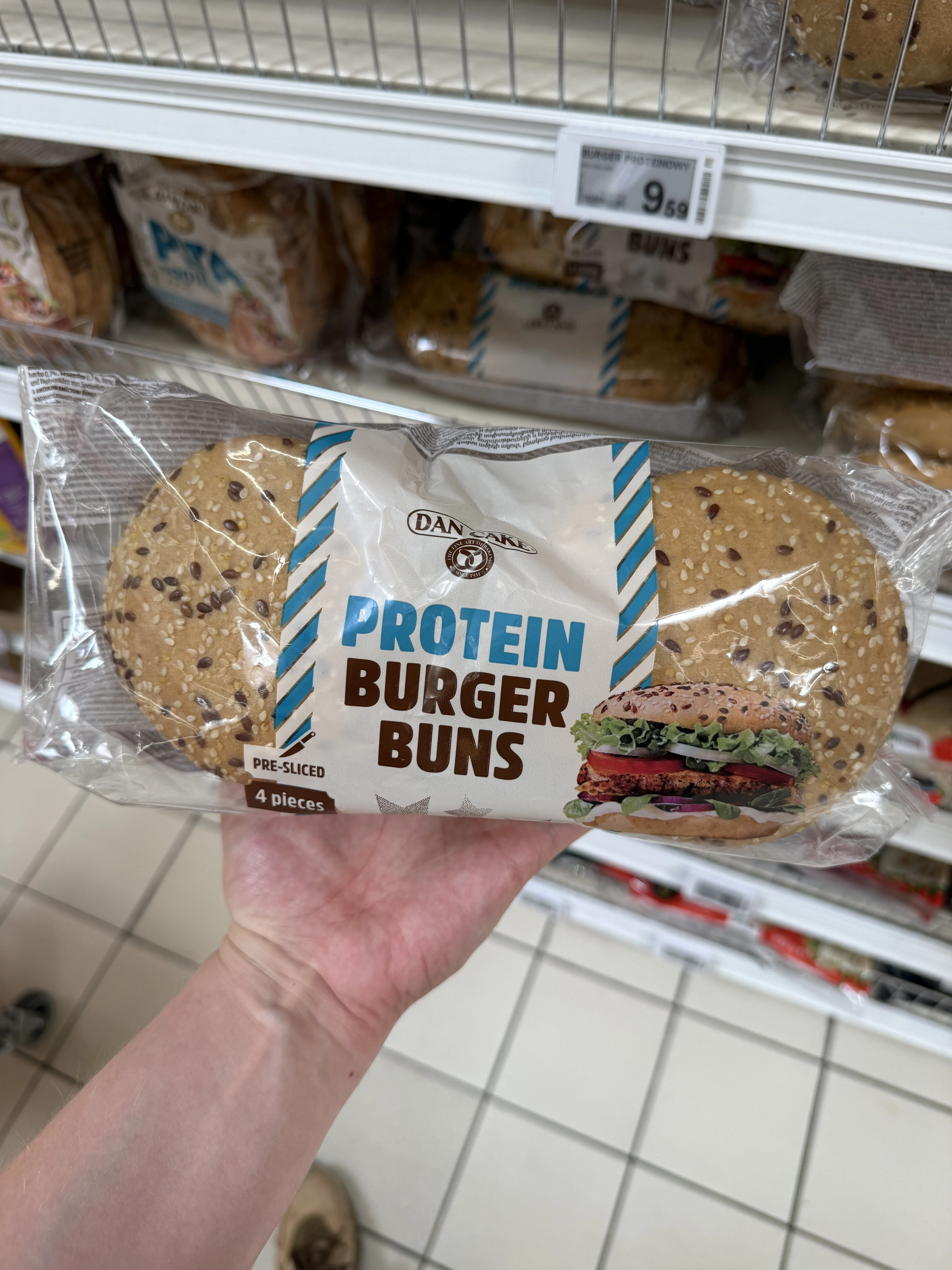 Dan Cake Protein Burger Buns | 360g