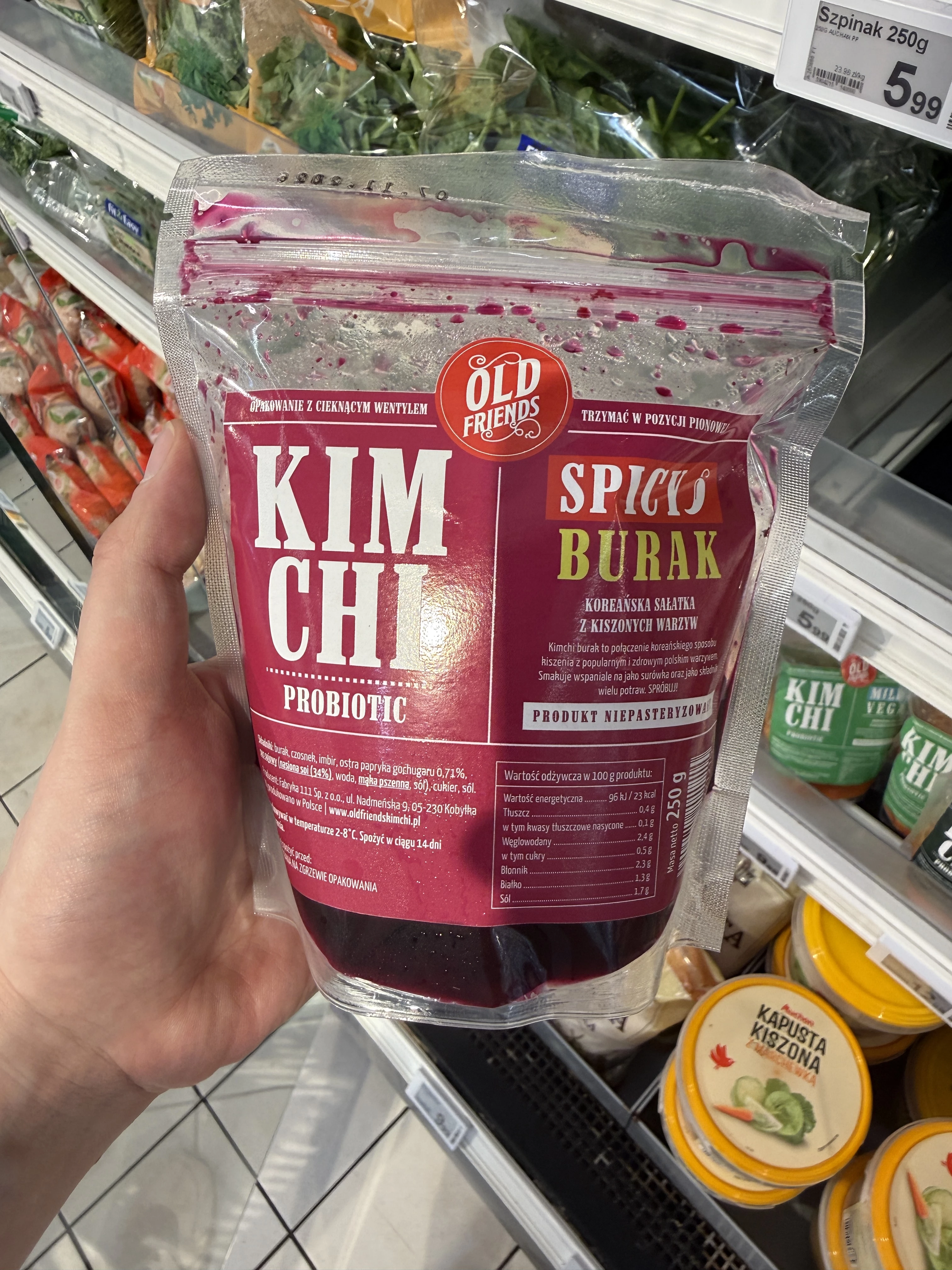 Old Friends Kimchi Spicy Burak | 250g