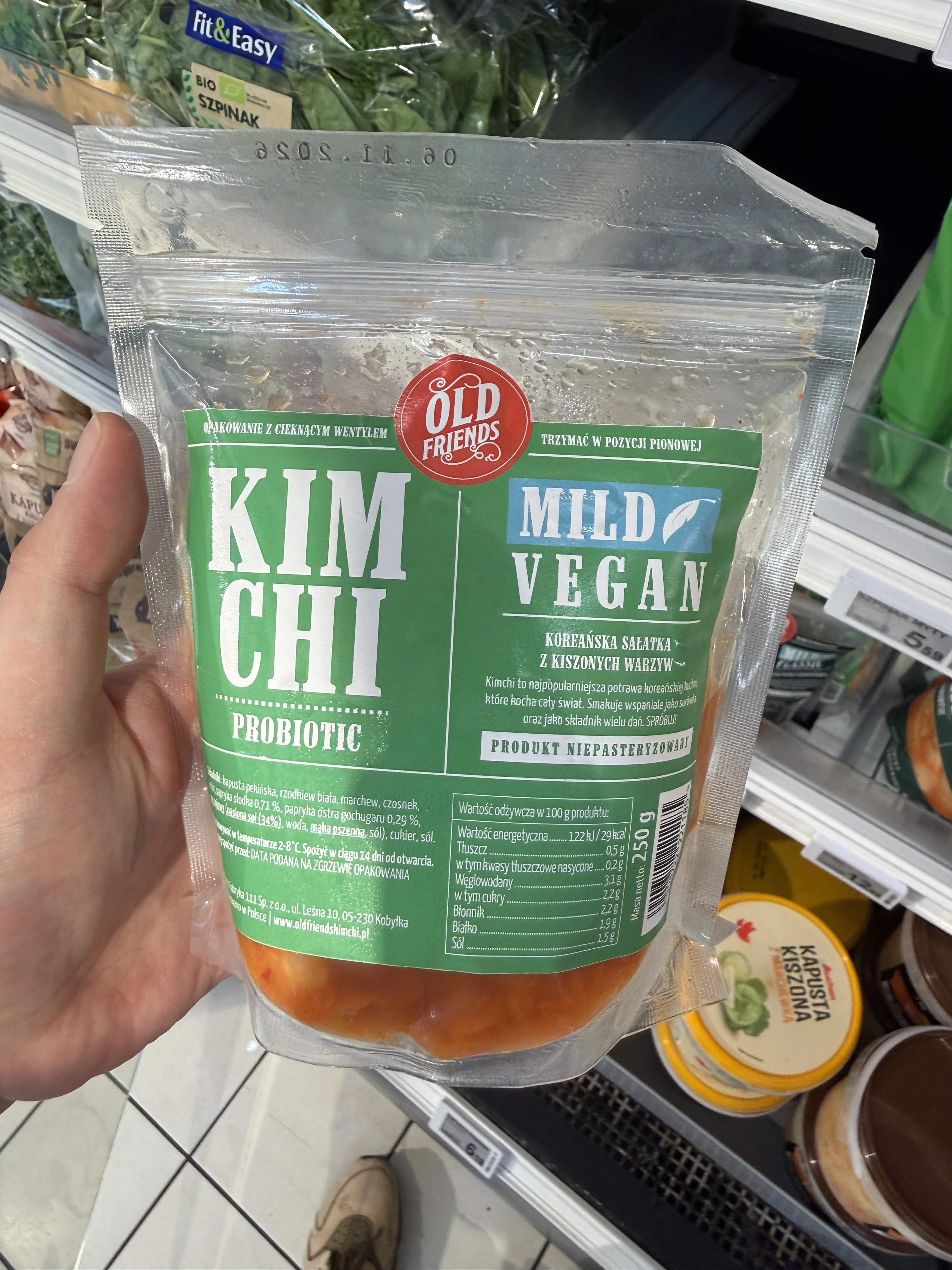Old Friends Kimchi Mild Vegan | 250g