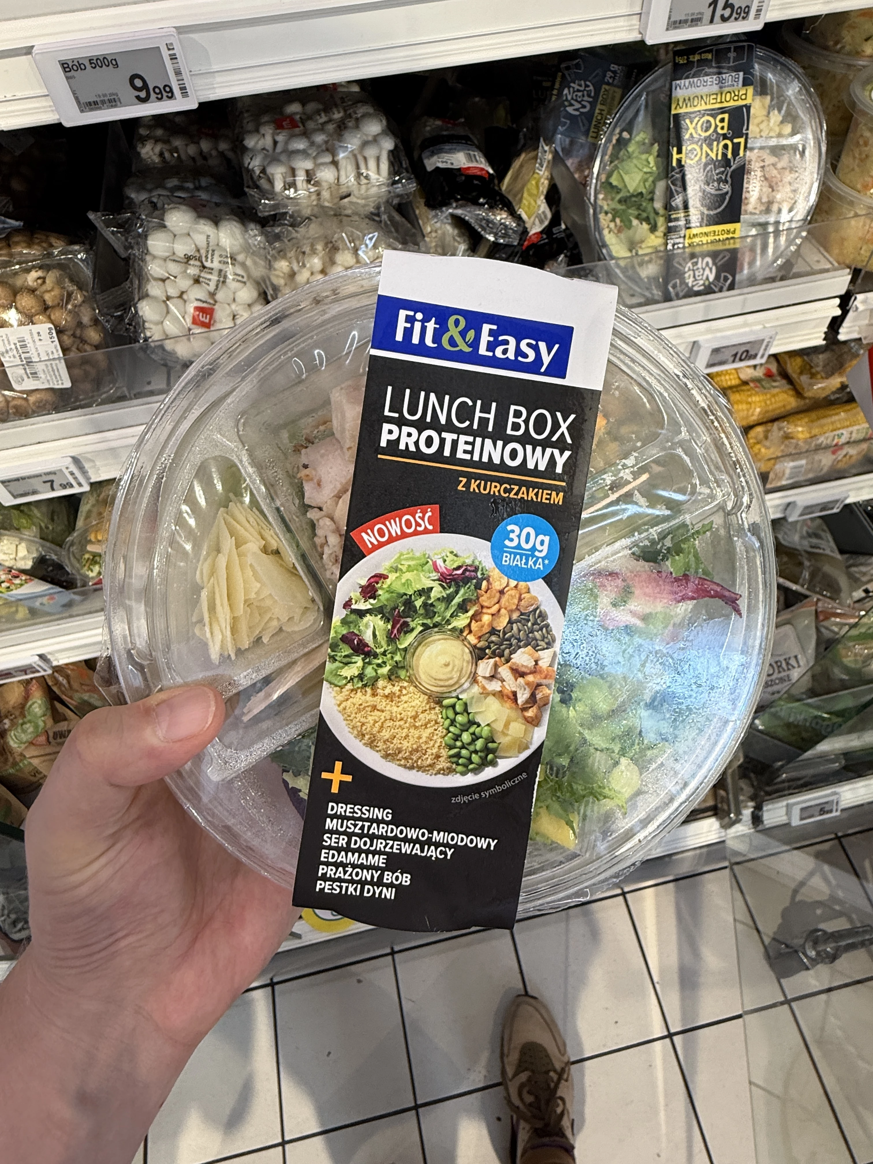Fit & Easy Lunch Box Proteinowy z kurczakiem | 270g