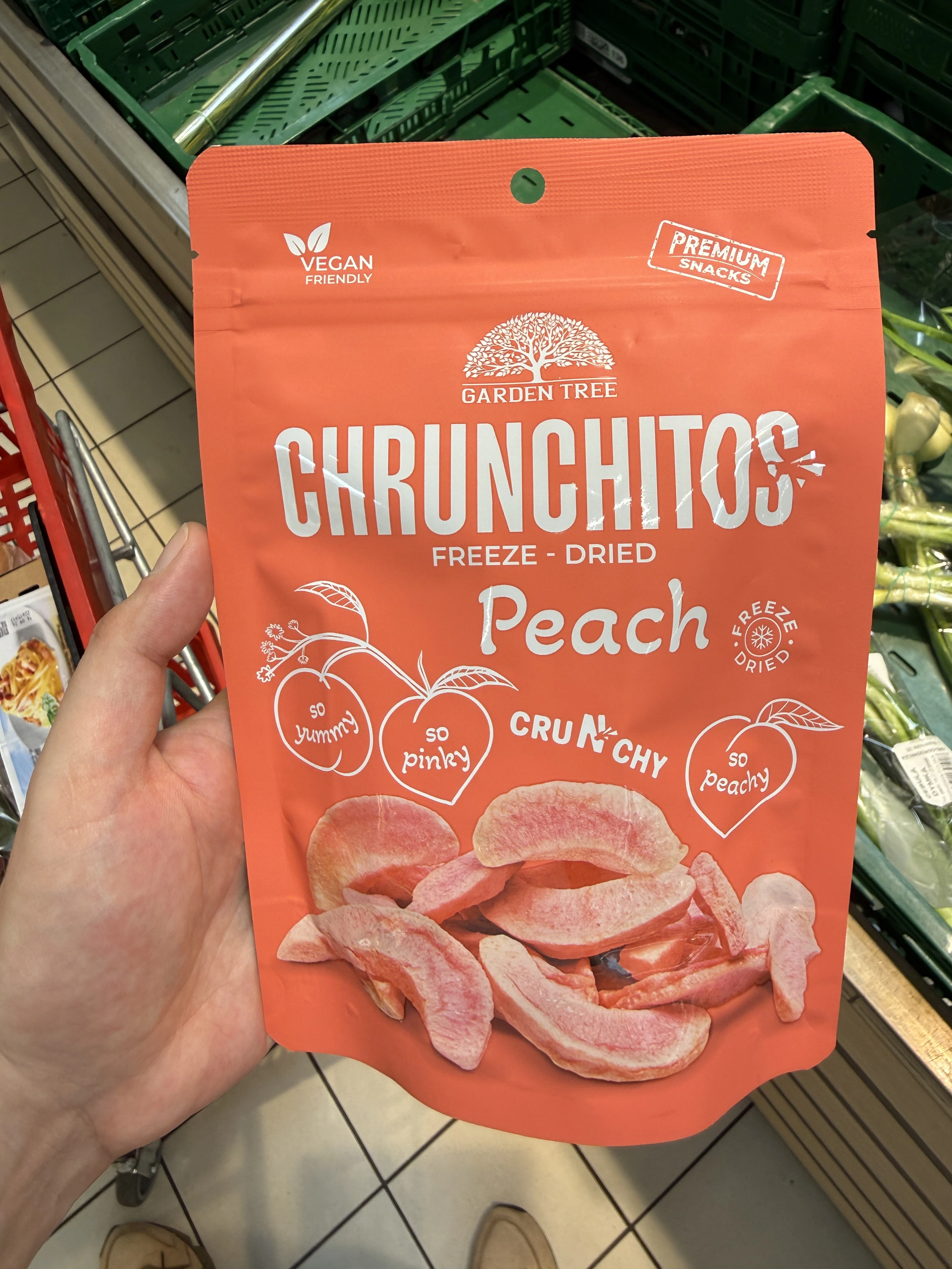 Garden Tree Chrunchitos Freeze-Dried Peach | 25g