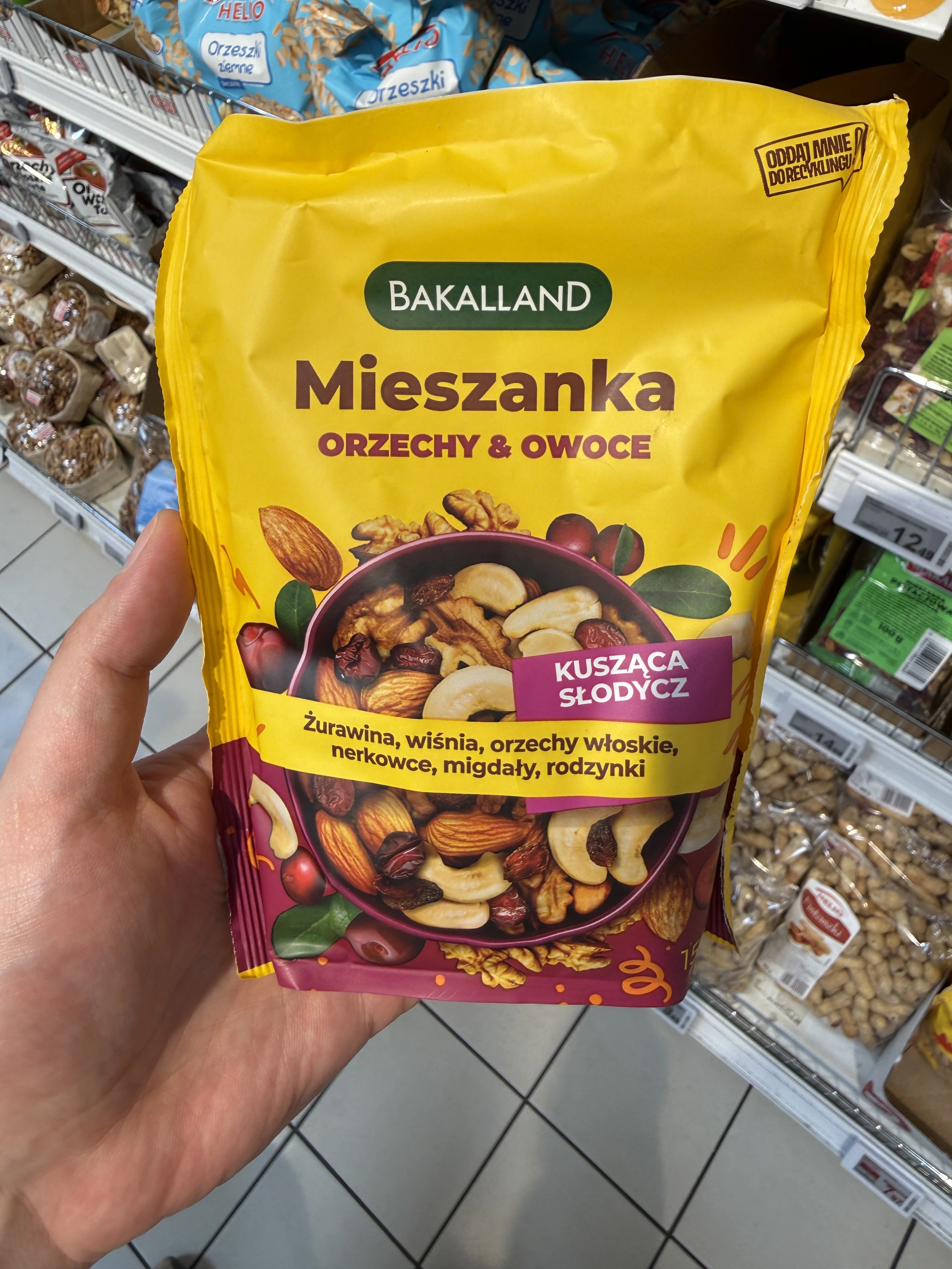 Bakalland Mieszanka Orzechy & Owoce Kusząca Słodycz | 150g