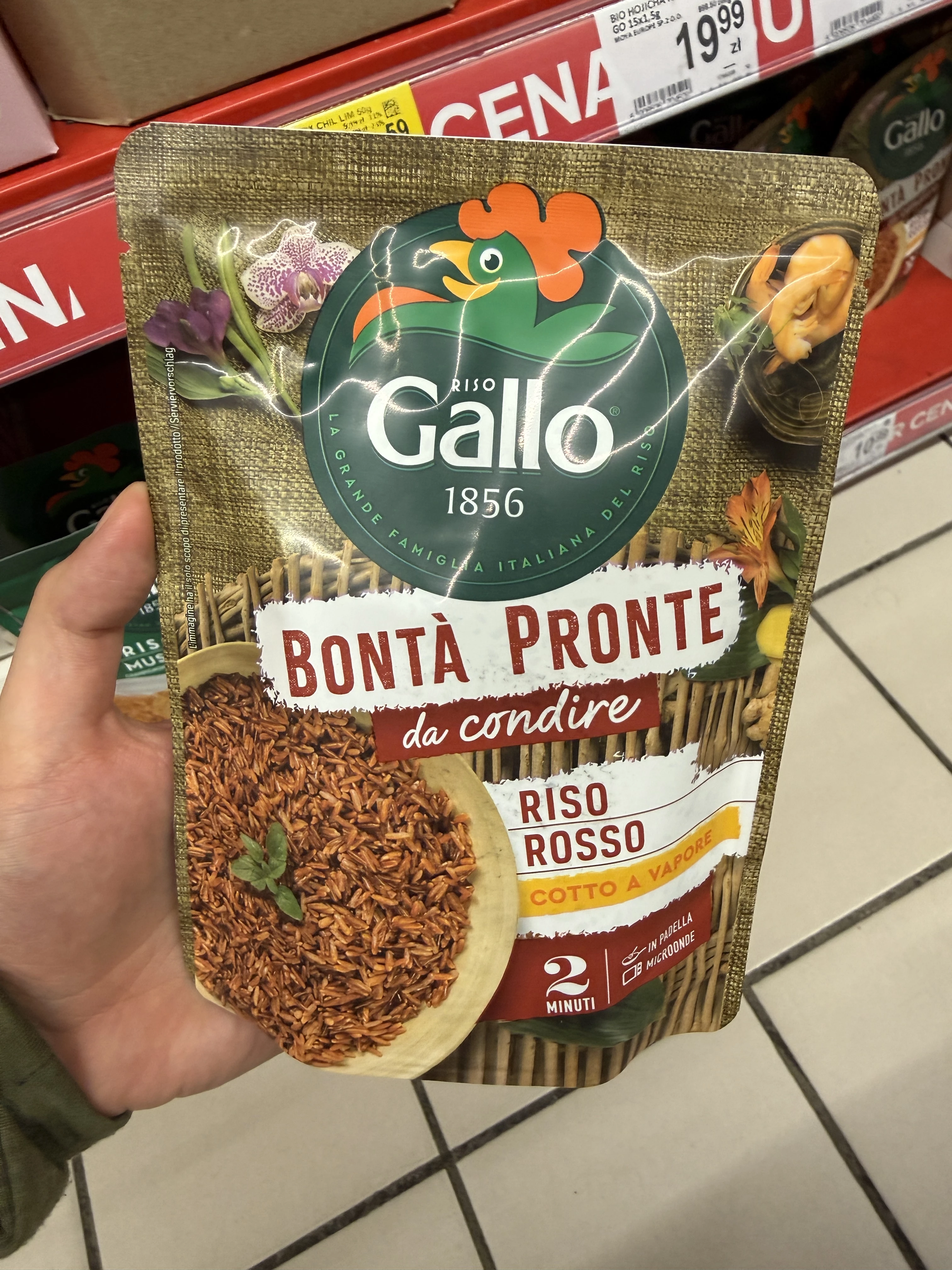 Riso Gallo Bontà Pronte Riso Rosso | 220g