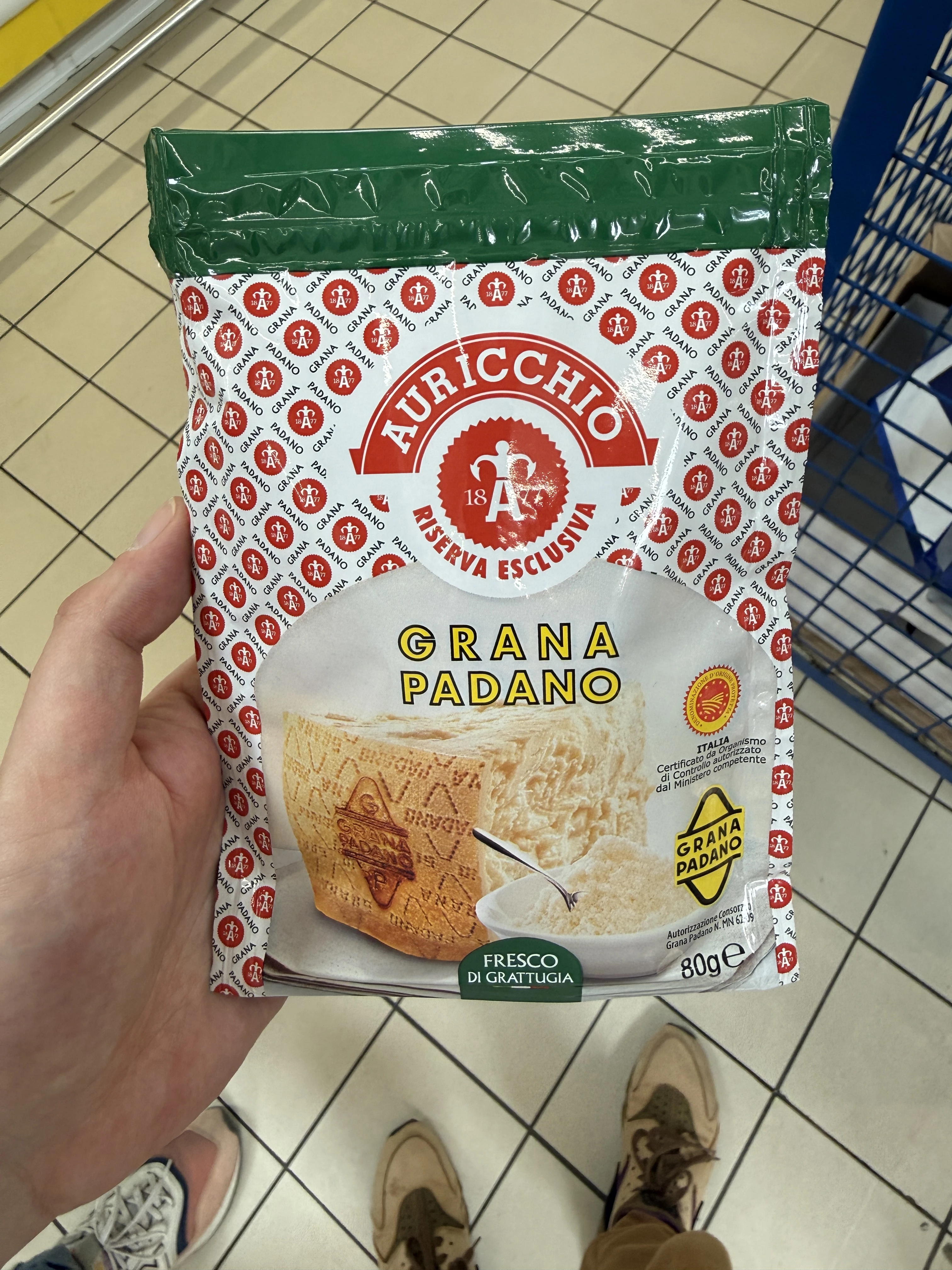 Auricchio Riserva Esclusiva Grana Padano DOP Fresco di Grattugia | 80g