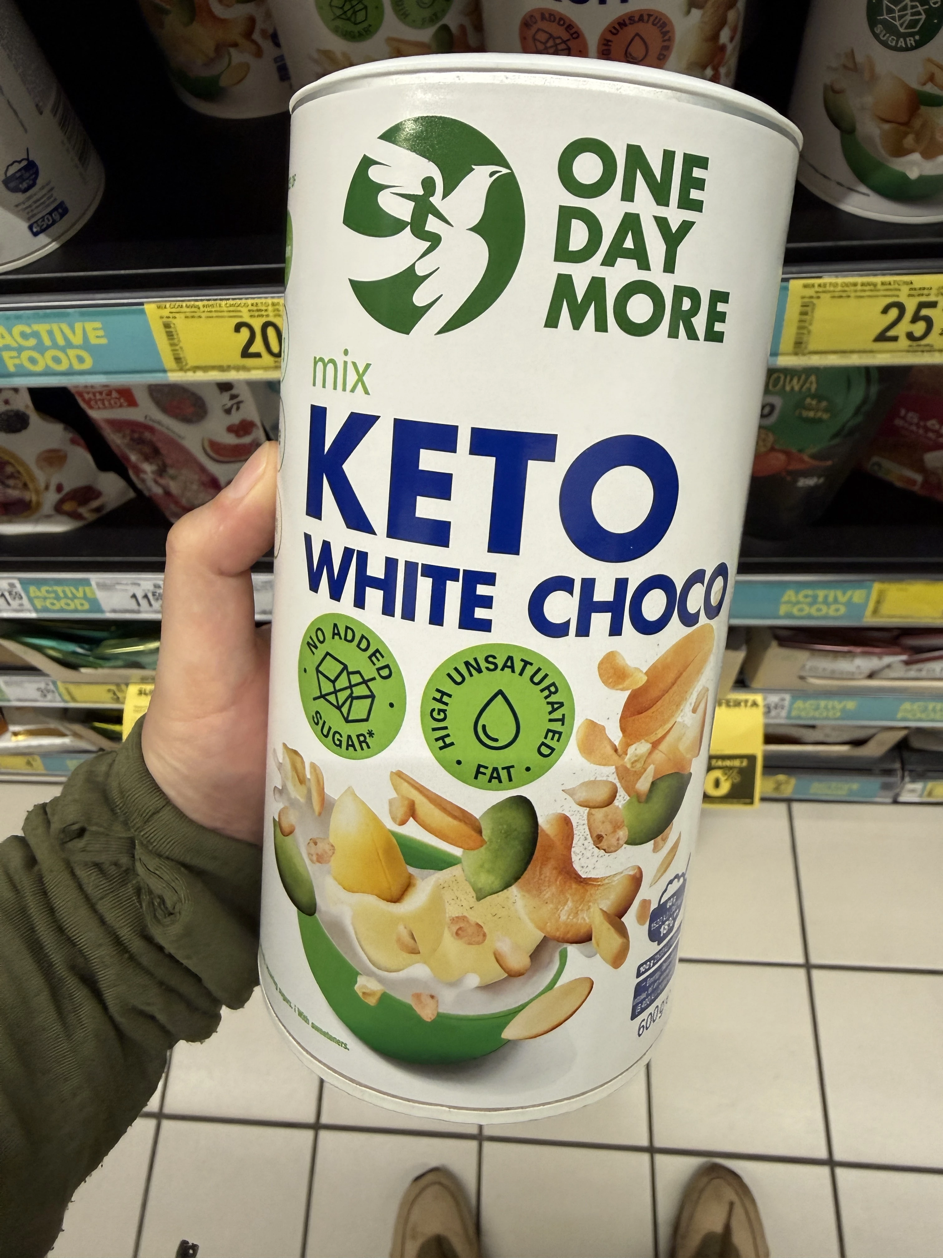 One Day More Mix Keto White Choco | 600g
